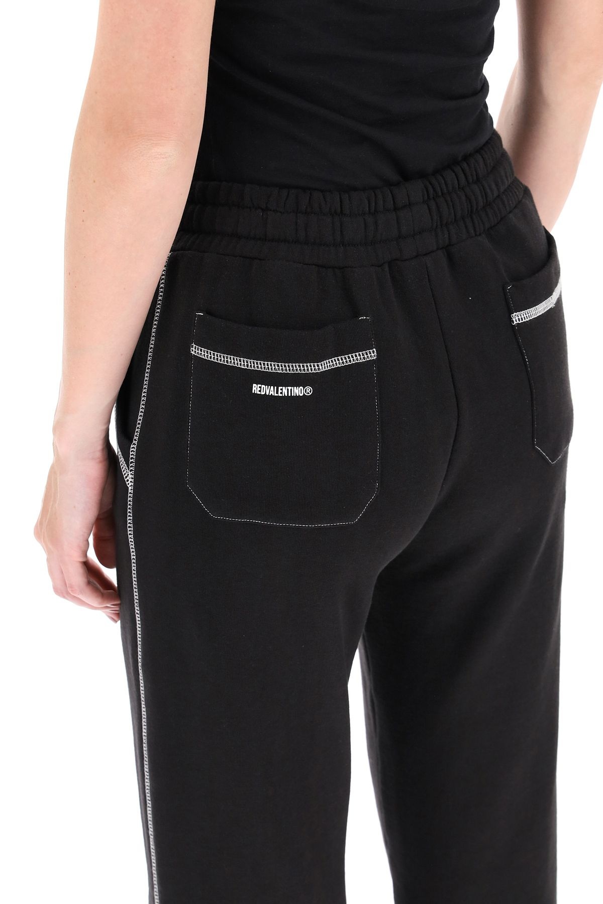 JOGGERS WITH CONTRAST STITCHING - 5