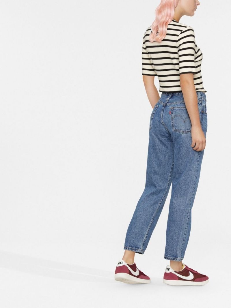 501® cropped straight-leg jeans - 3