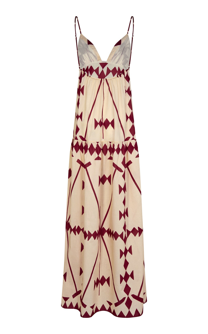 Johanna Ortiz Zea Palm Cotton Maxi Dress multi outlook
