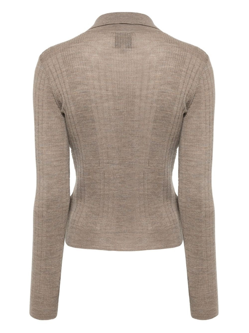 Reformation Hermia polo top outlook