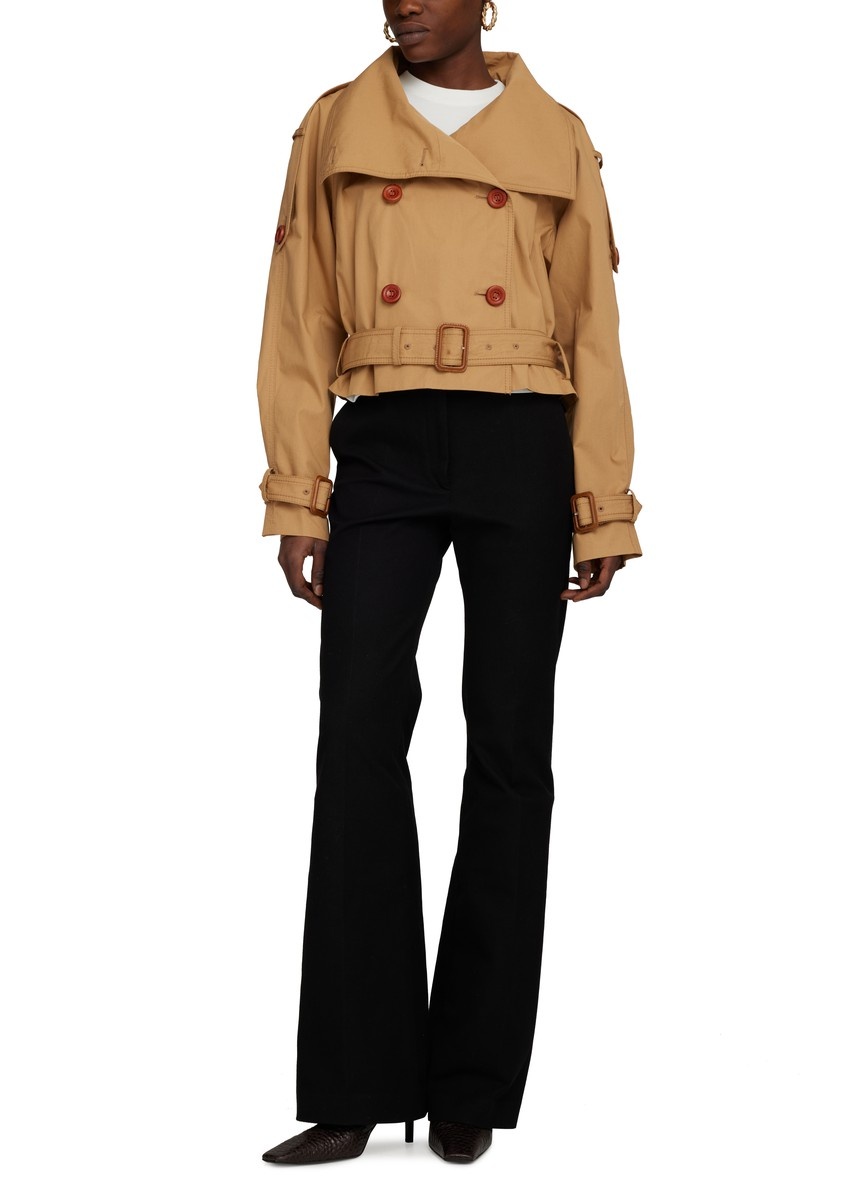 Oskana Co Chino belted jacket - 2