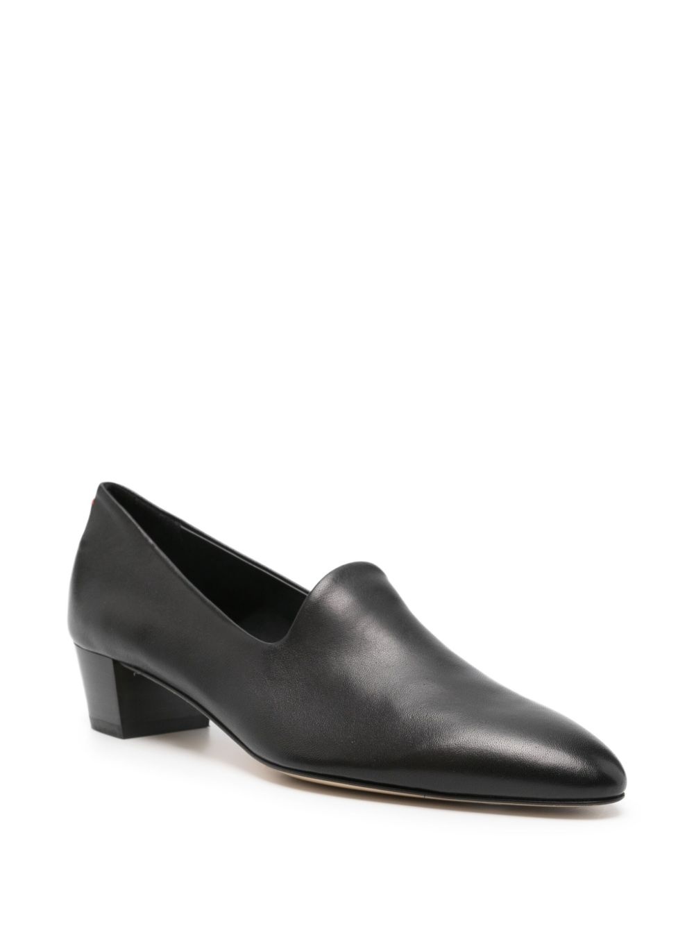 40mm almond-toe block-heel loafers - 2