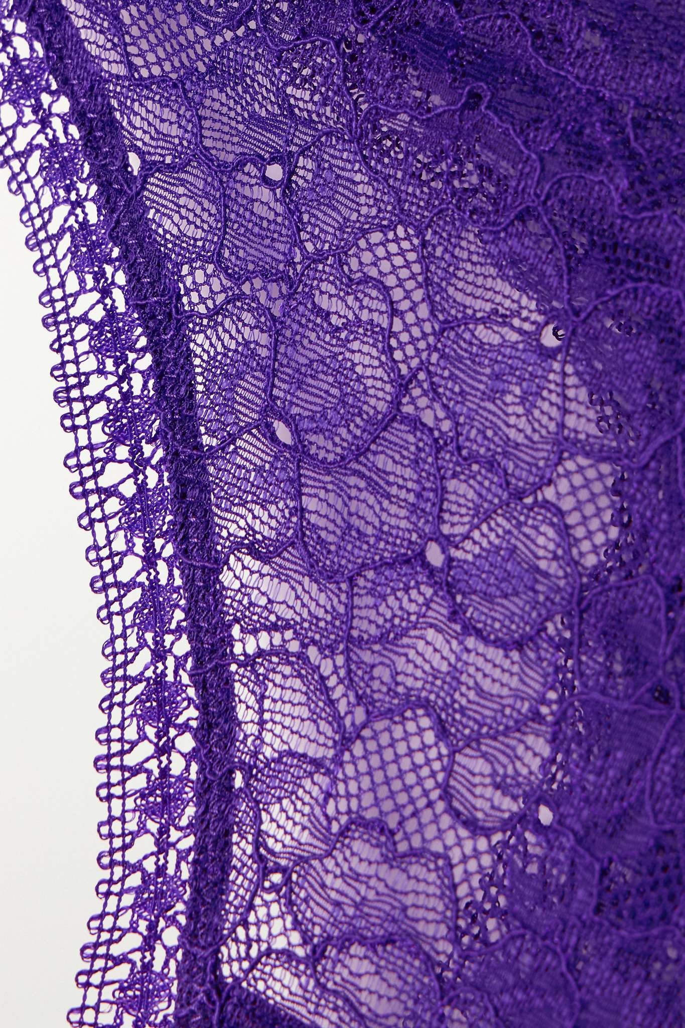 Pensees Reflet stretch-lace thong - 4