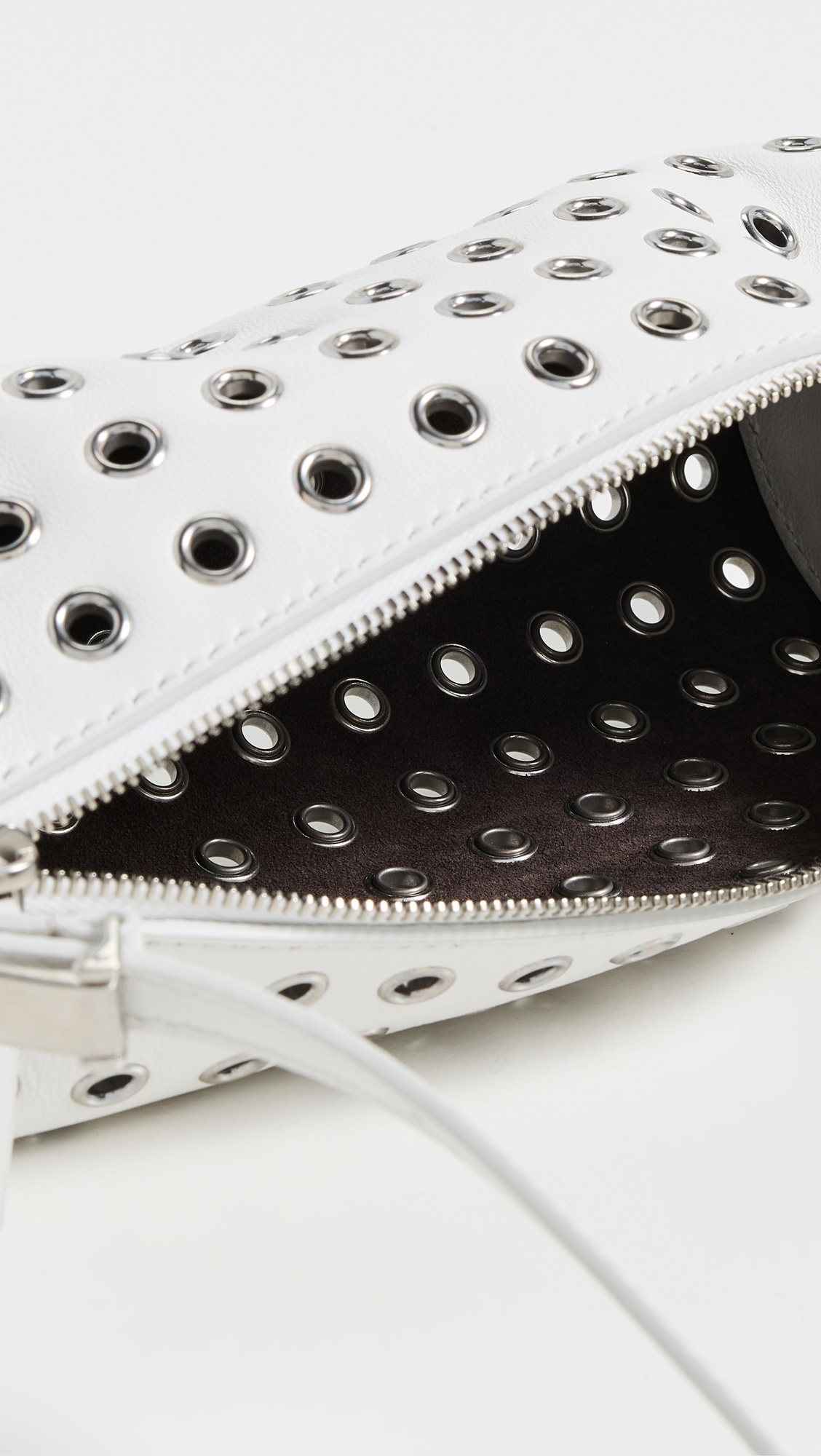 Silo Bag in Eyelet Covered Nappa - 5