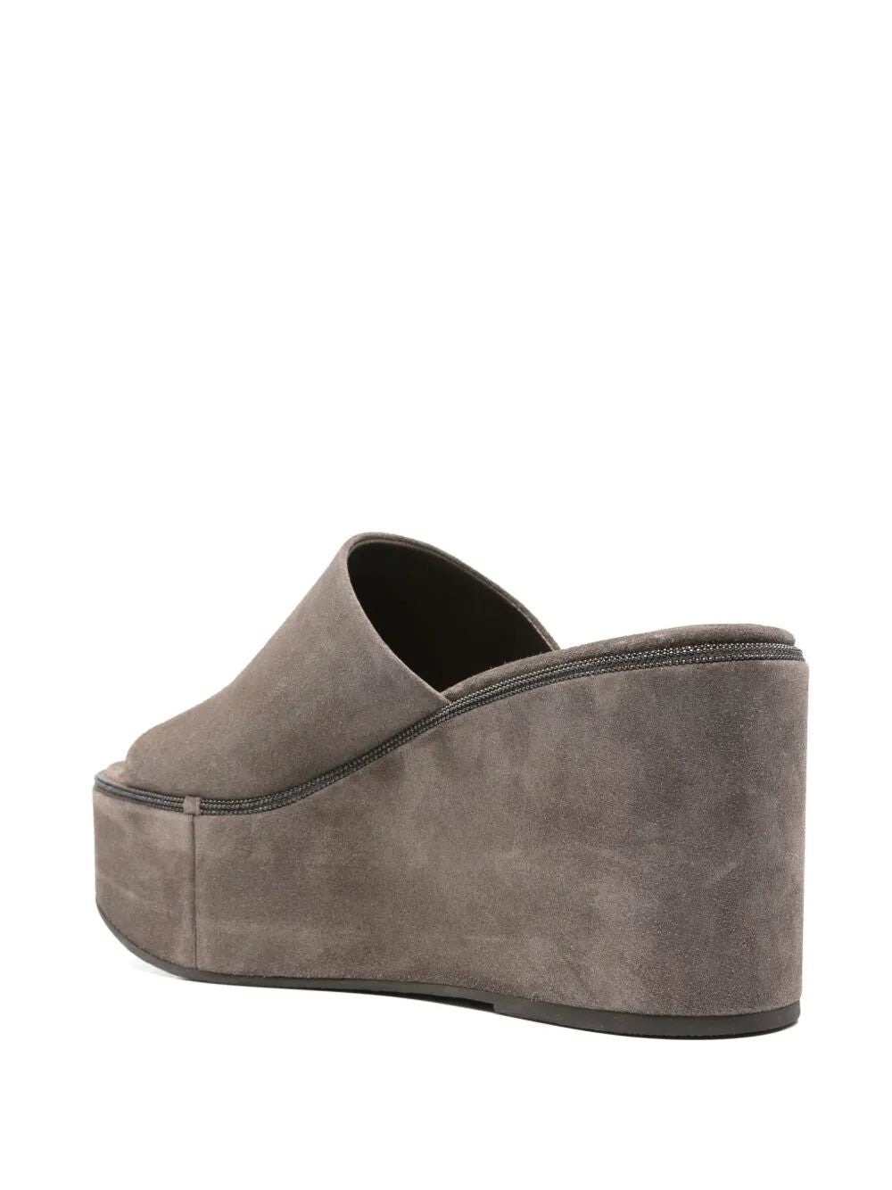 Brunello Cucinelli Women Classic High Mule - 4