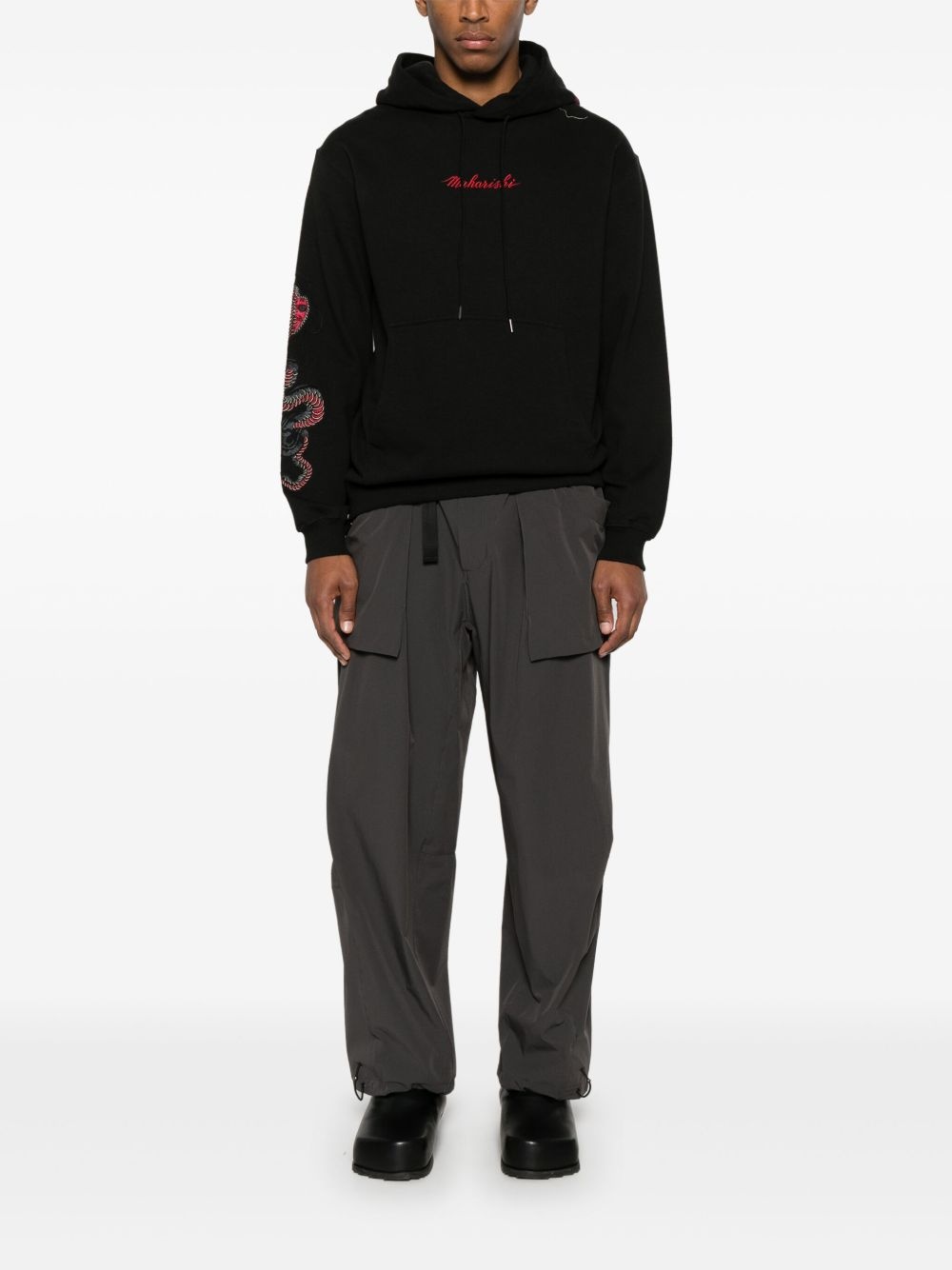 straight track pants - 2