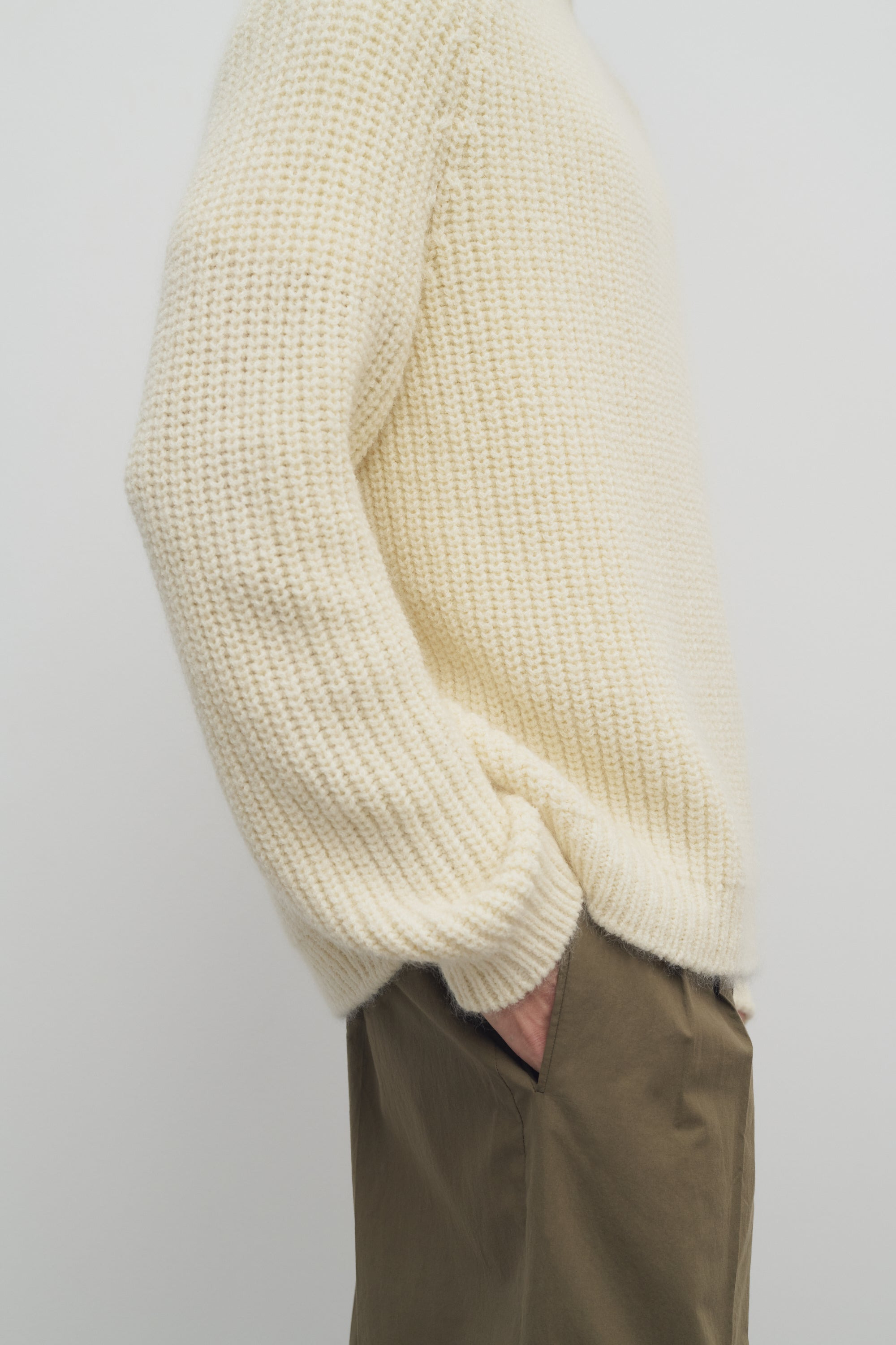 Adonis Sweater in Mohair and Silk - 6