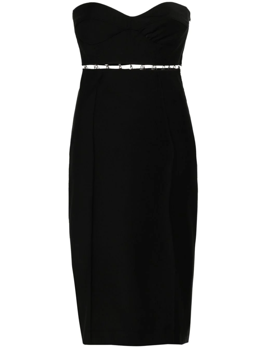 bustier-style twill set - 1