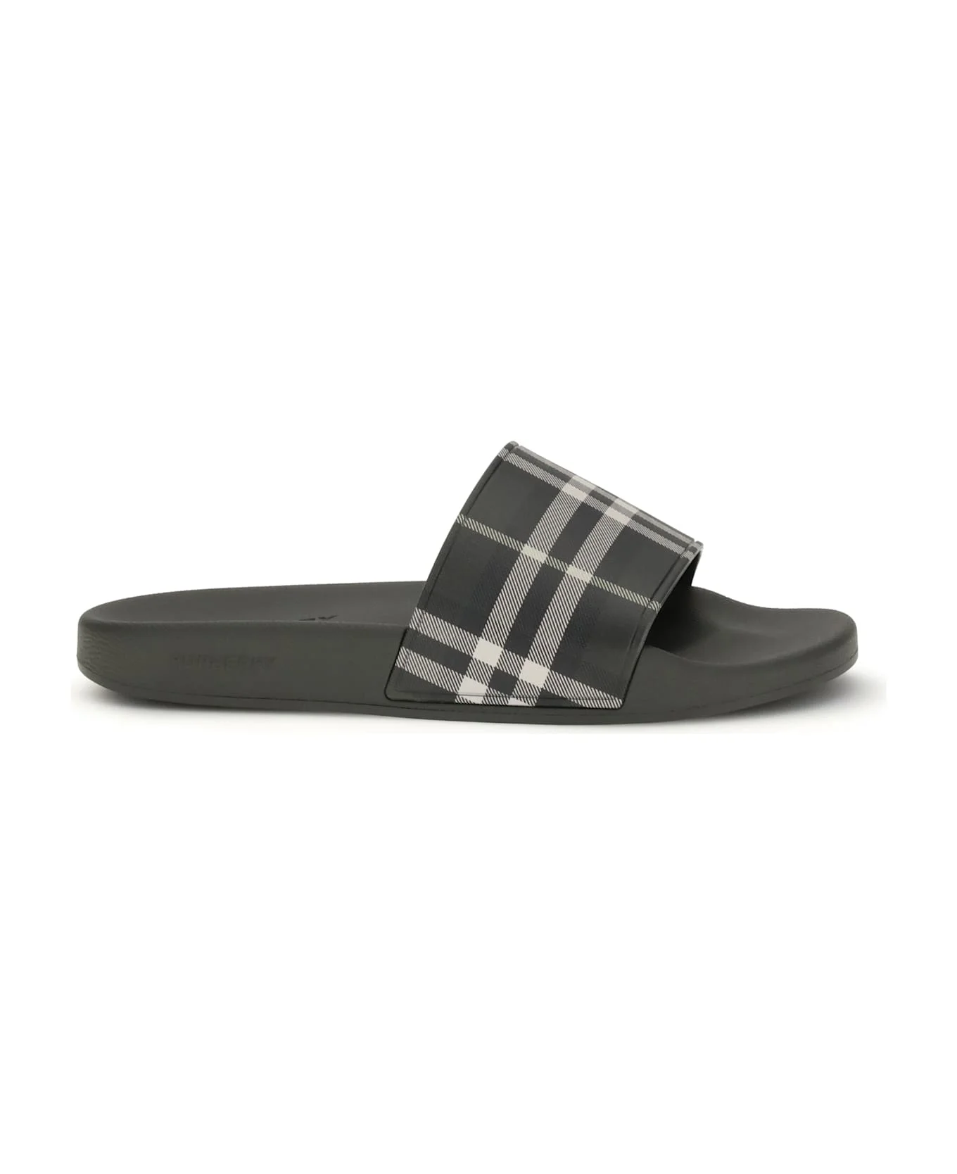 Rubber Check Slippers - 1