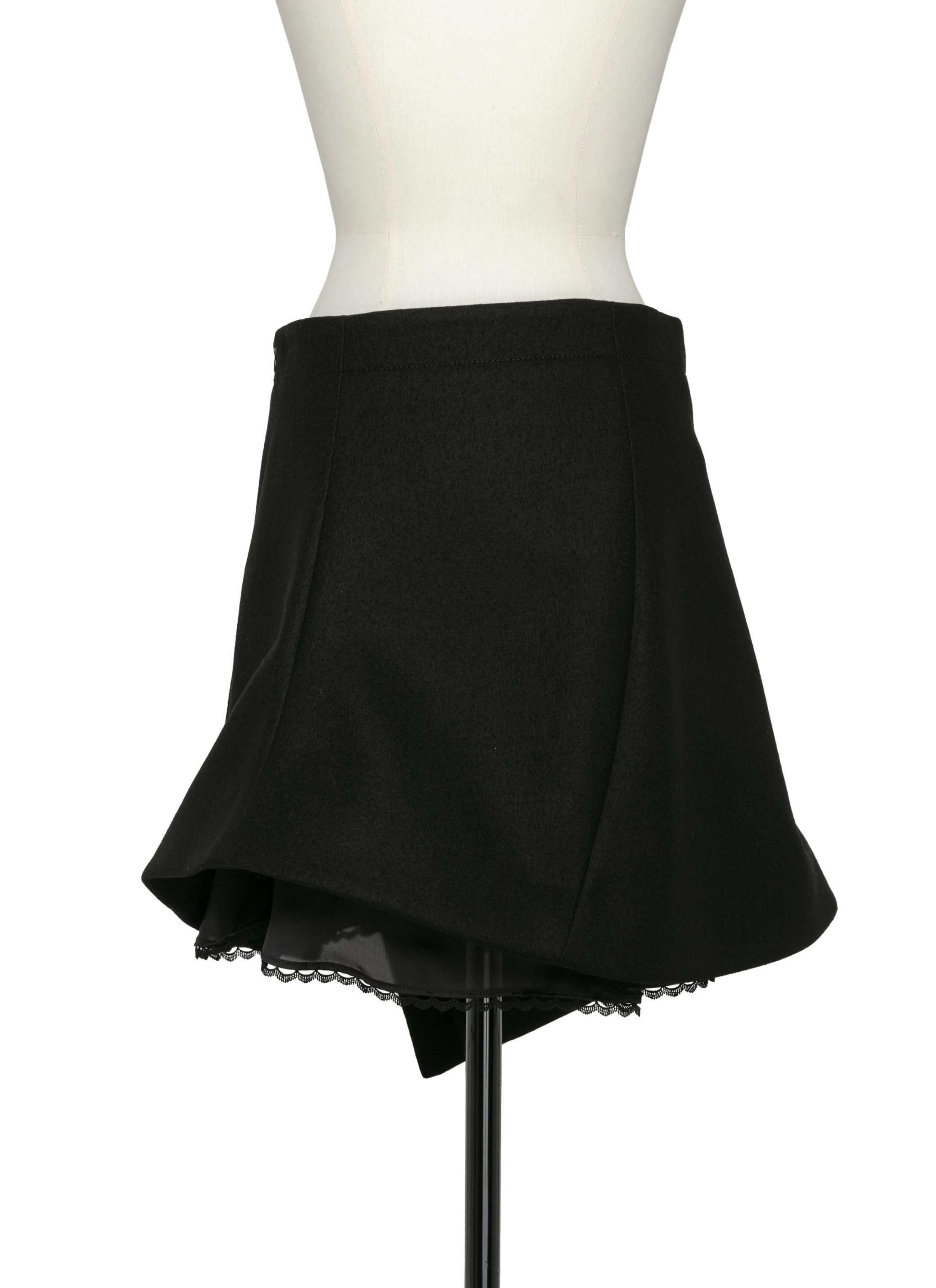 Wool Melton Skirt - 3