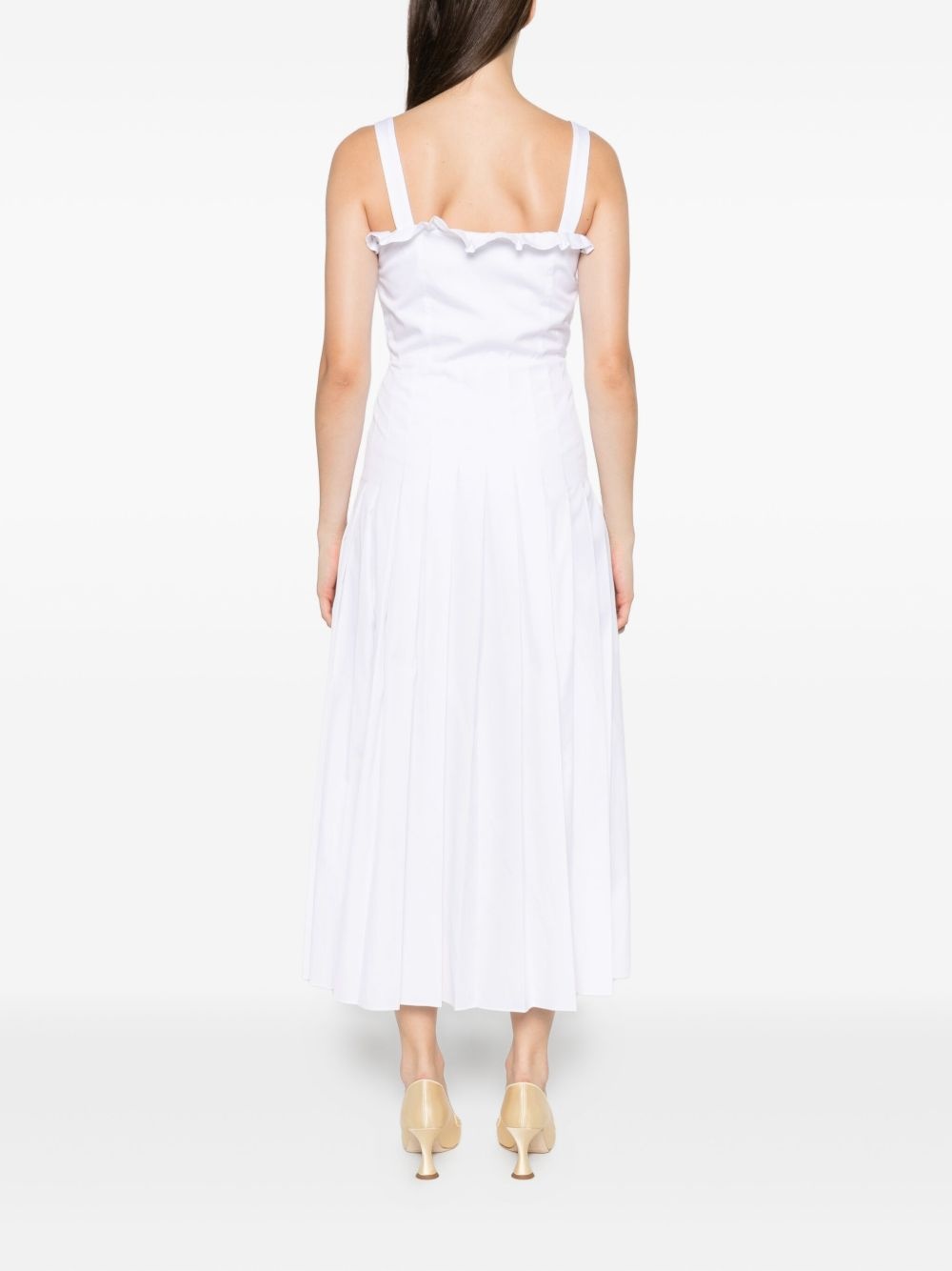 buttoned midi dress - 4