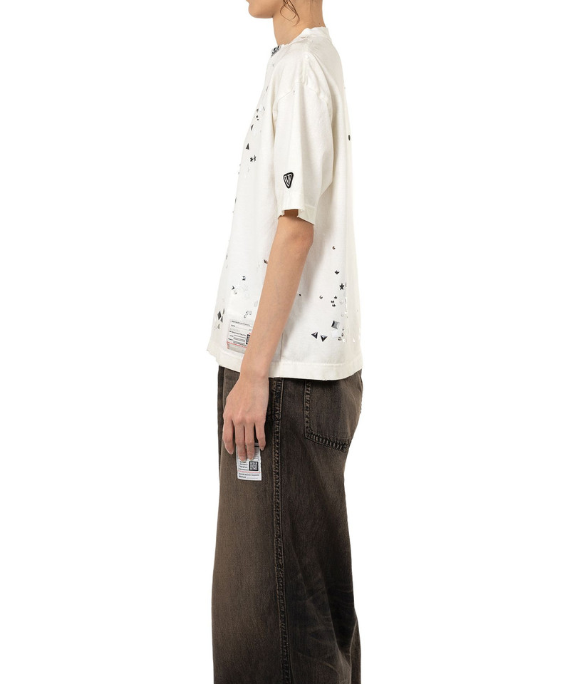 Embellished Distressed T-Shirt 5