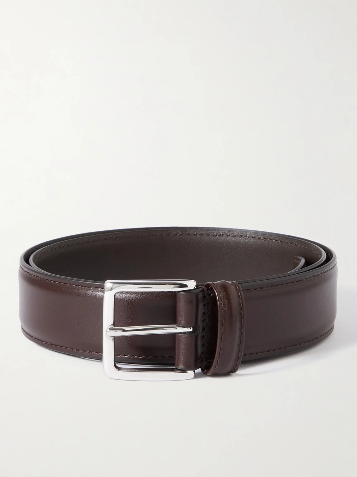 3.5cm Leather Belt - 1