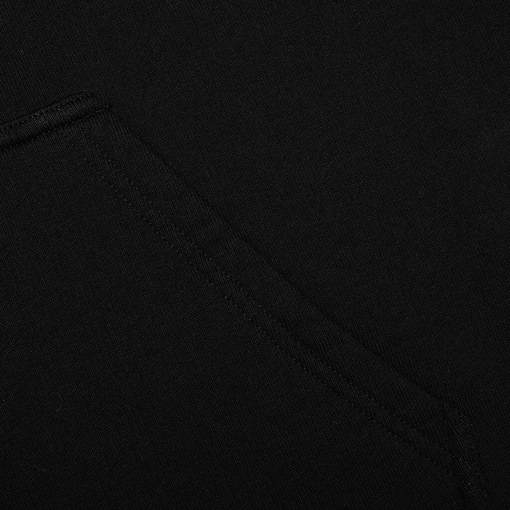 GIVENCHY CLASSIC FIT HOODIE W/ REVERSE PRINT - BLACK - 5