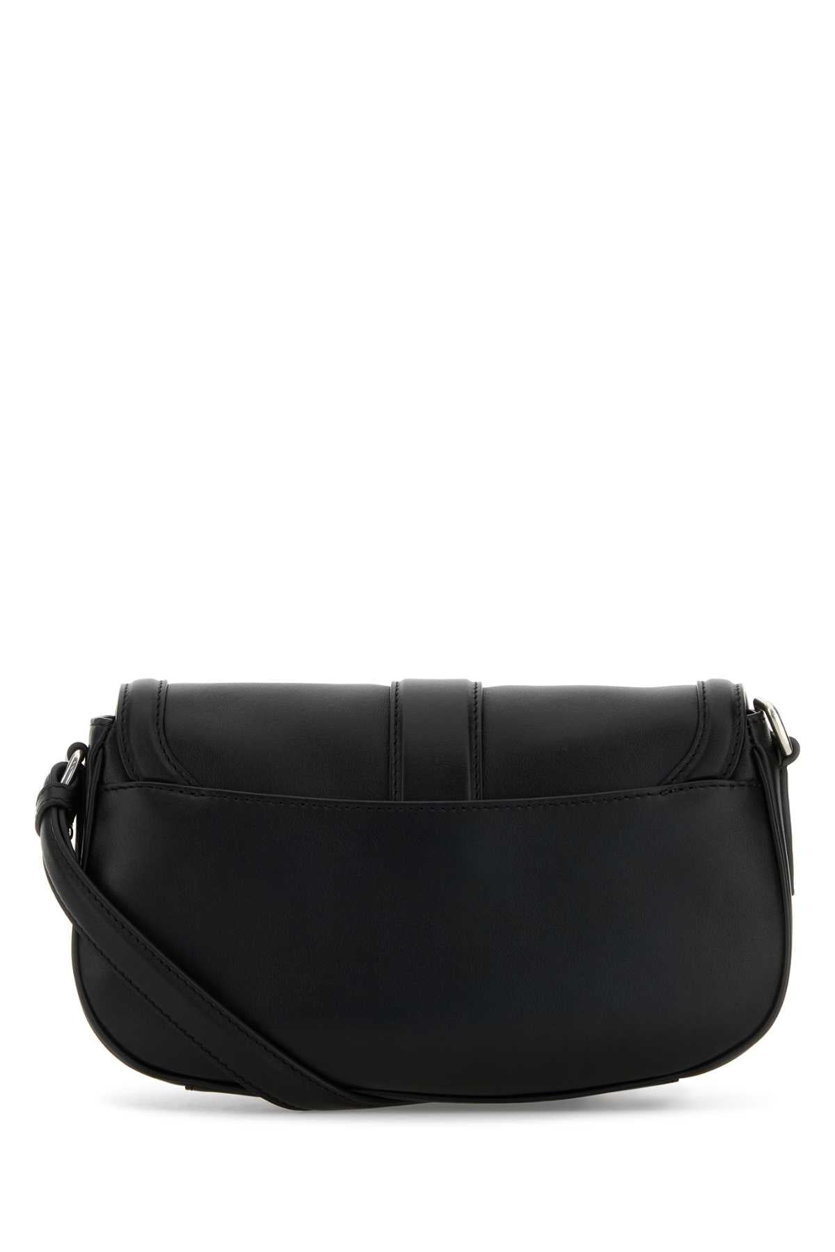 Alexander Mcqueen Women Black Leather Satchel Crossbody Bag - 3