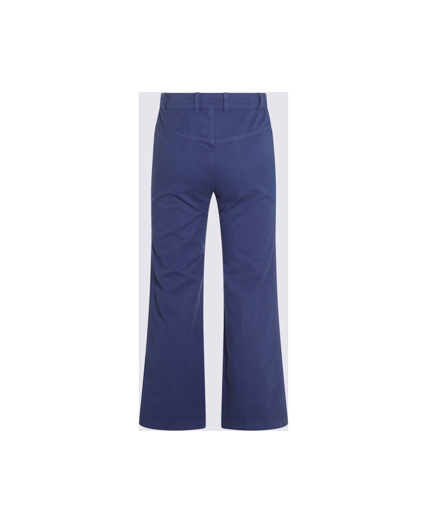Blue Cotton Pants - 2