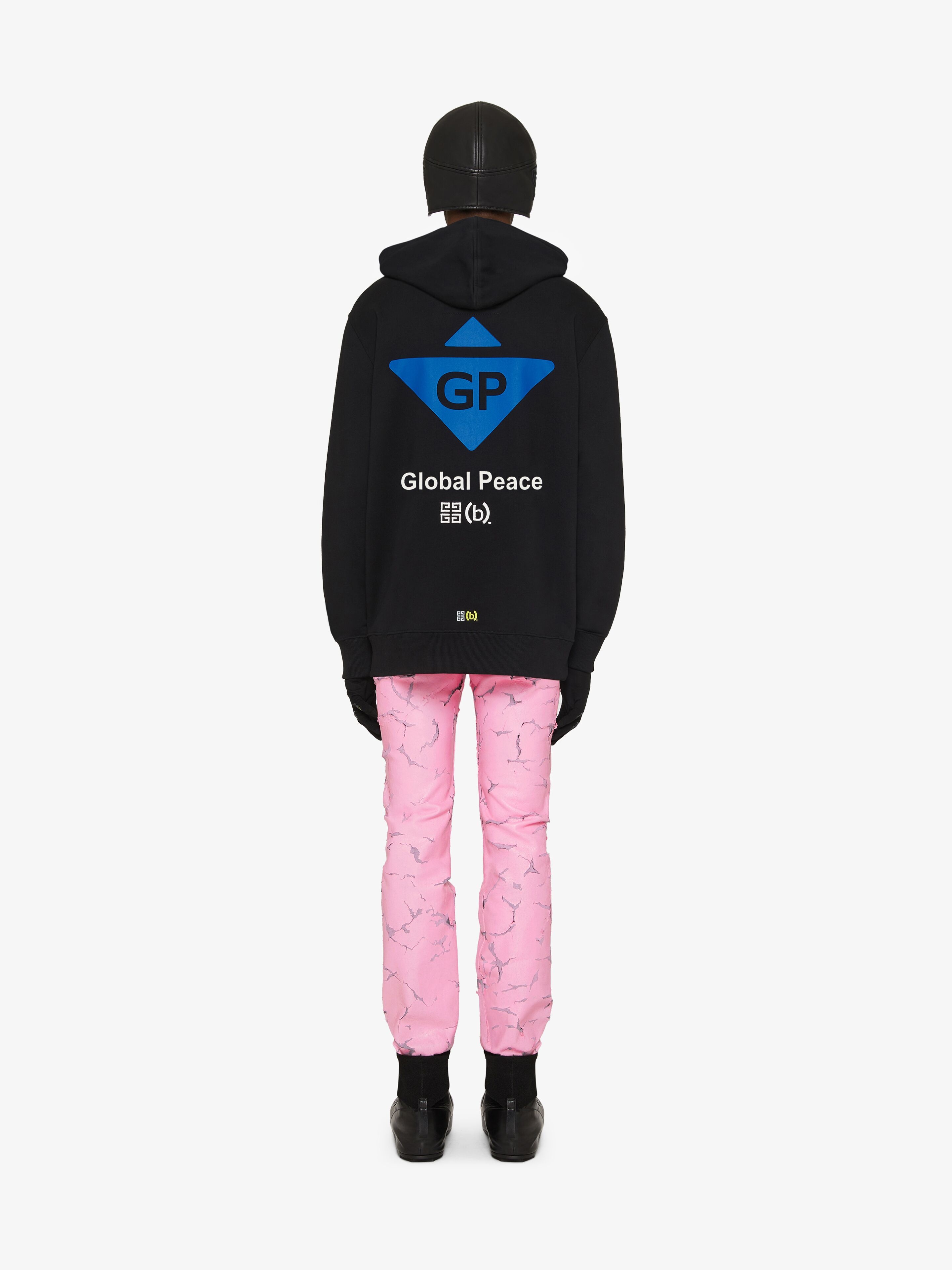 GLOBAL PEACE SLIM FIT HOODIE - 4