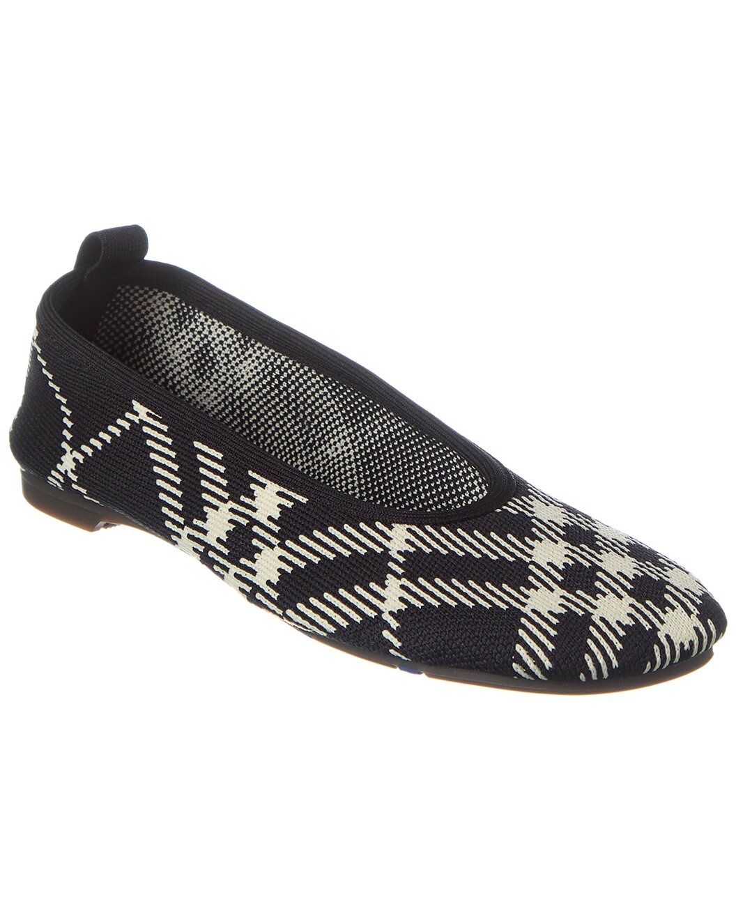 Burberry Check Knit Flat - 1