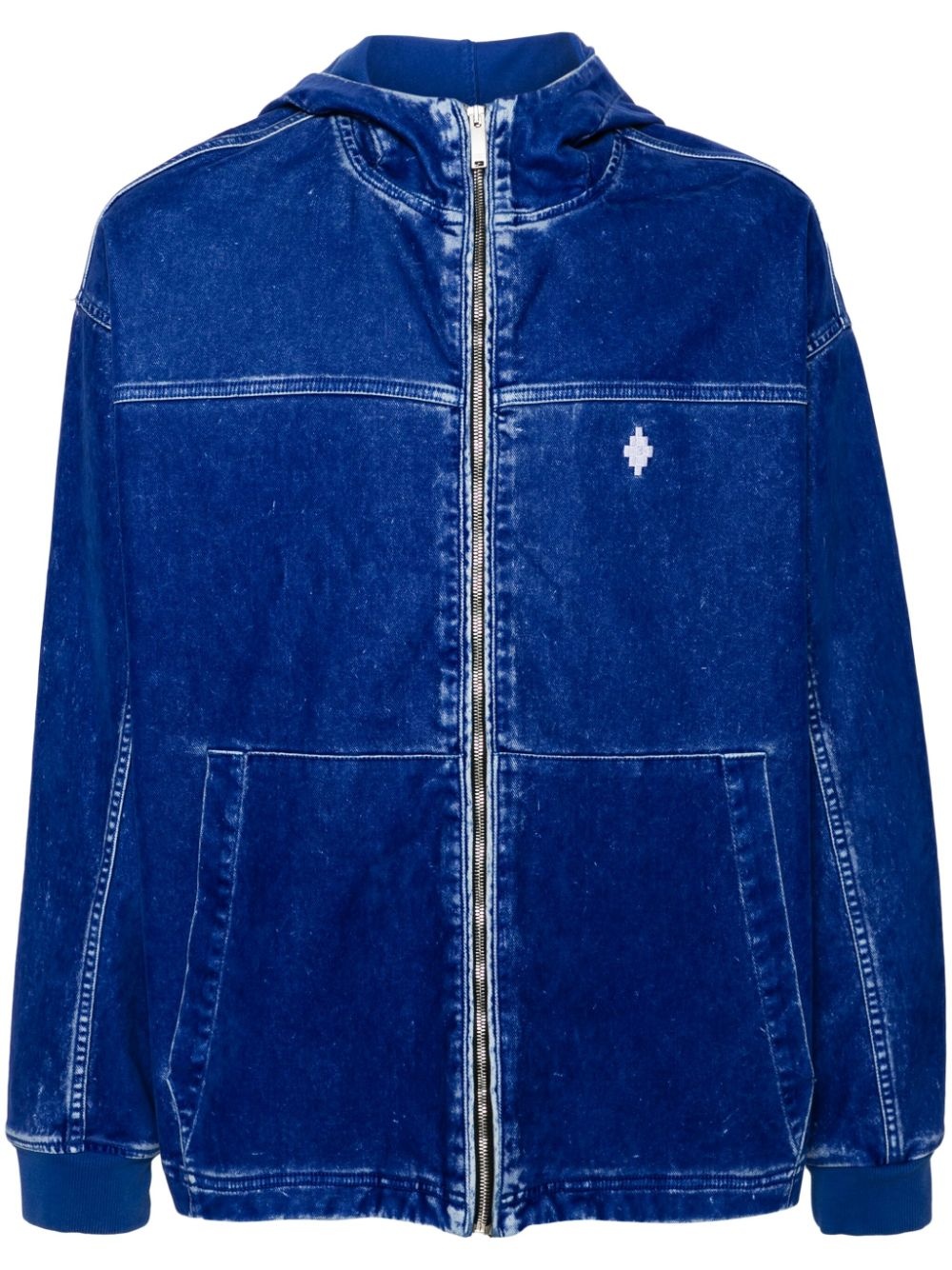 Cross velour jacket - 1