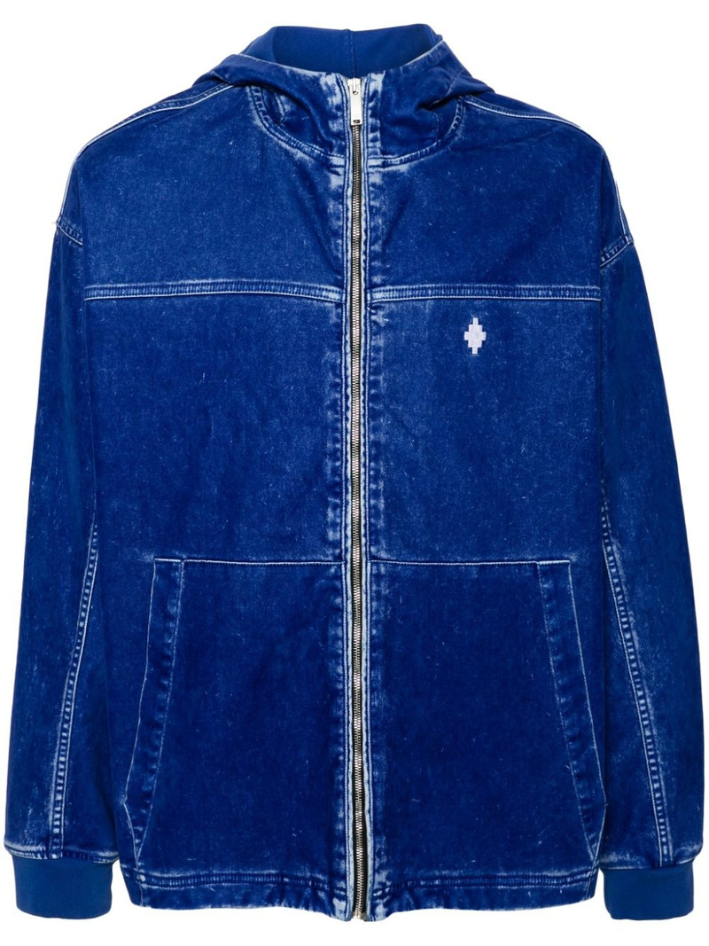 Cross velour jacket 1