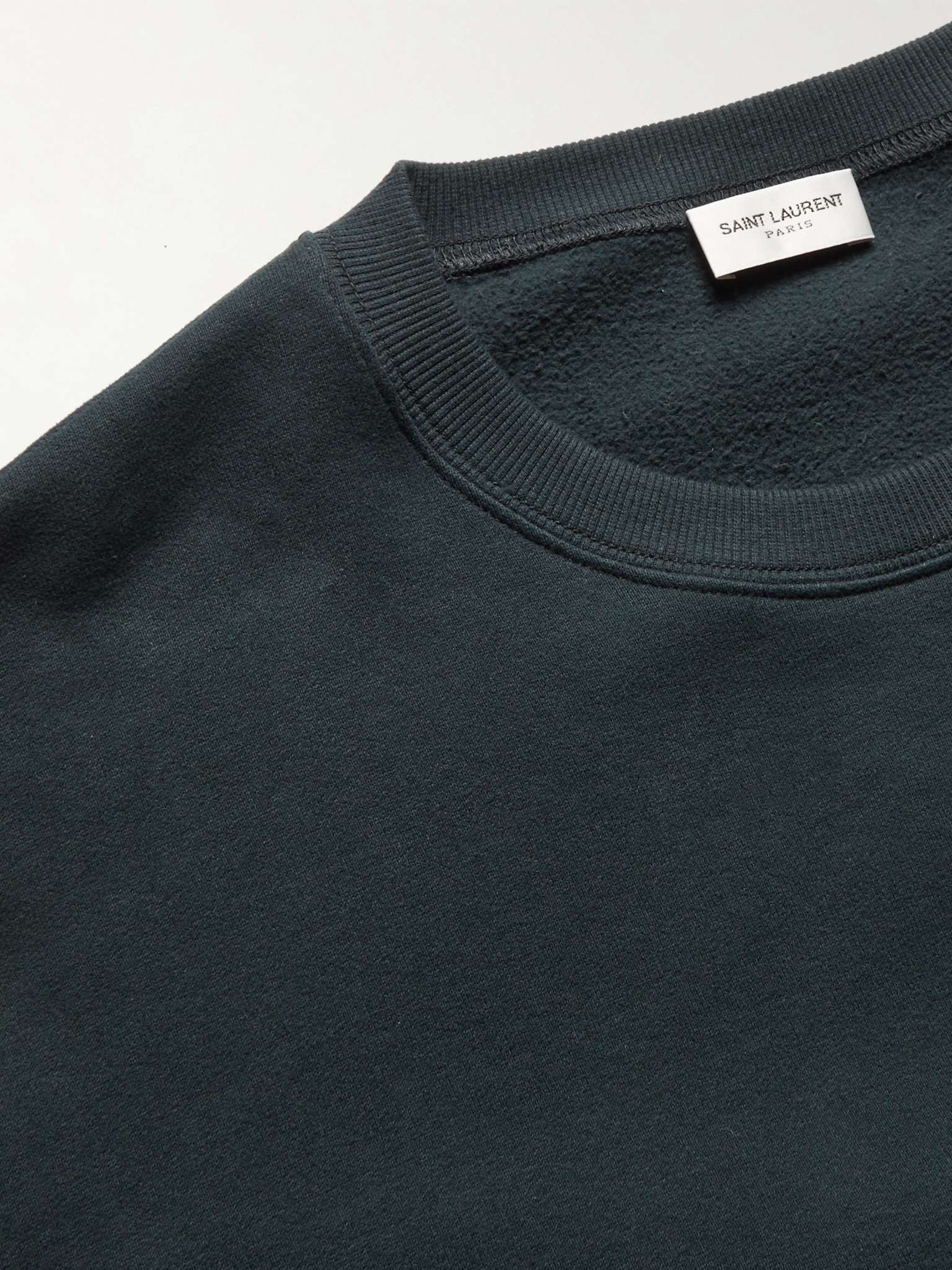 Logo-Embroidered Cotton-Jersey Sweatshirt - 5