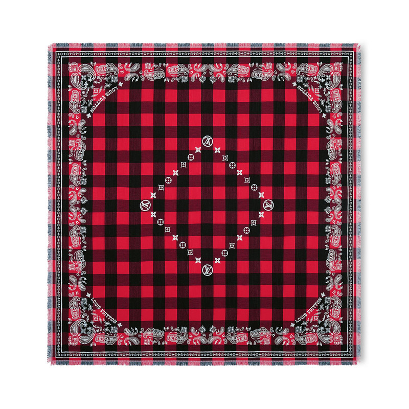 Damier Buffalo Stole 1