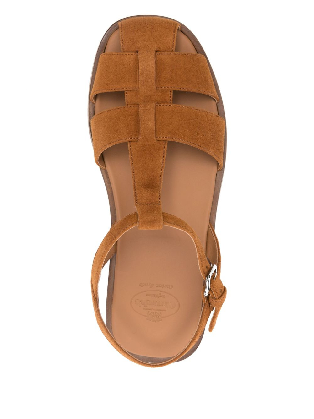 Church's Women Suede Leather Cage Sandals - 3