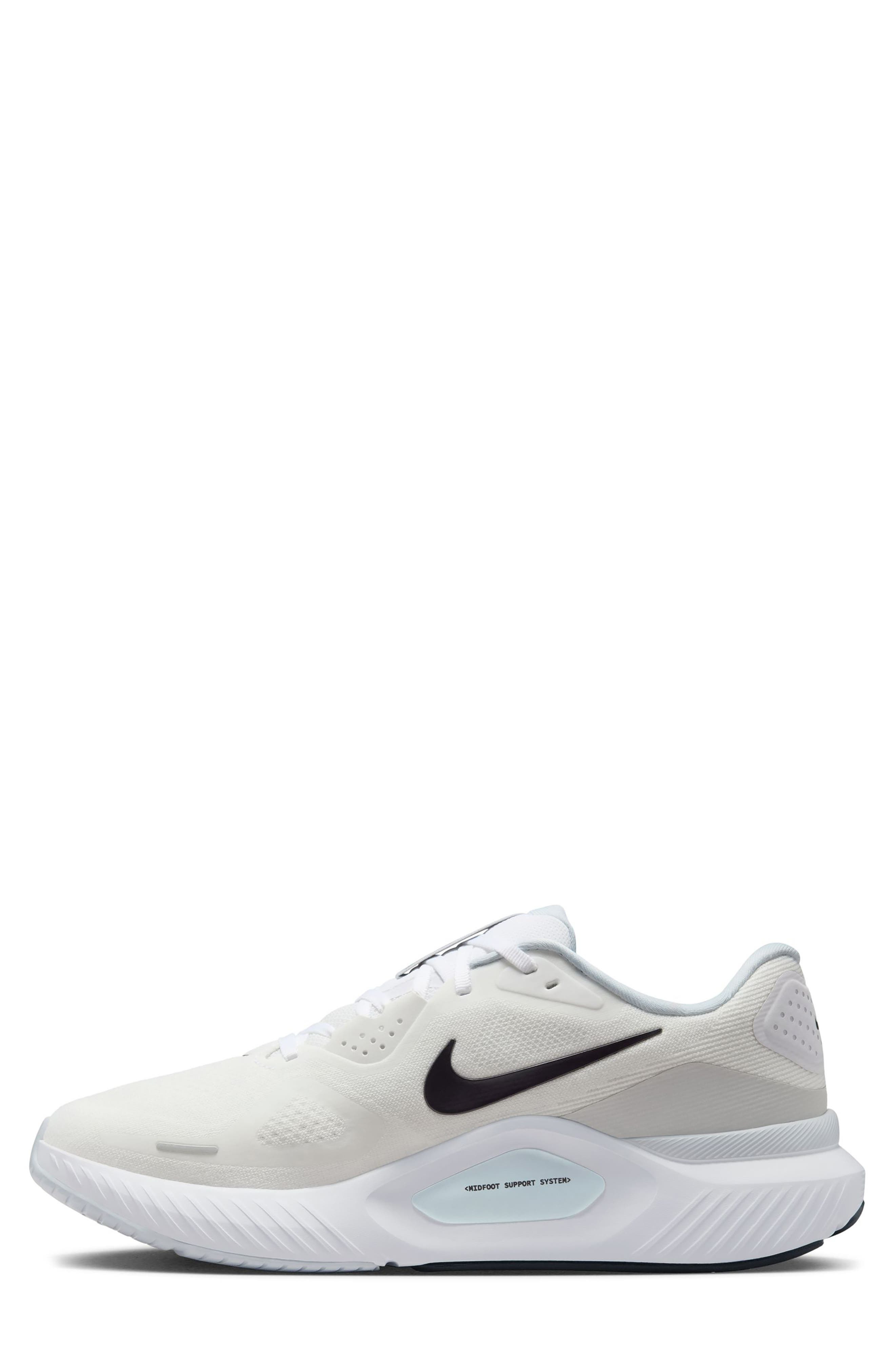 Nike Structure 26 Running Shoe in White/Pure Platinum at Nordstrom - 6