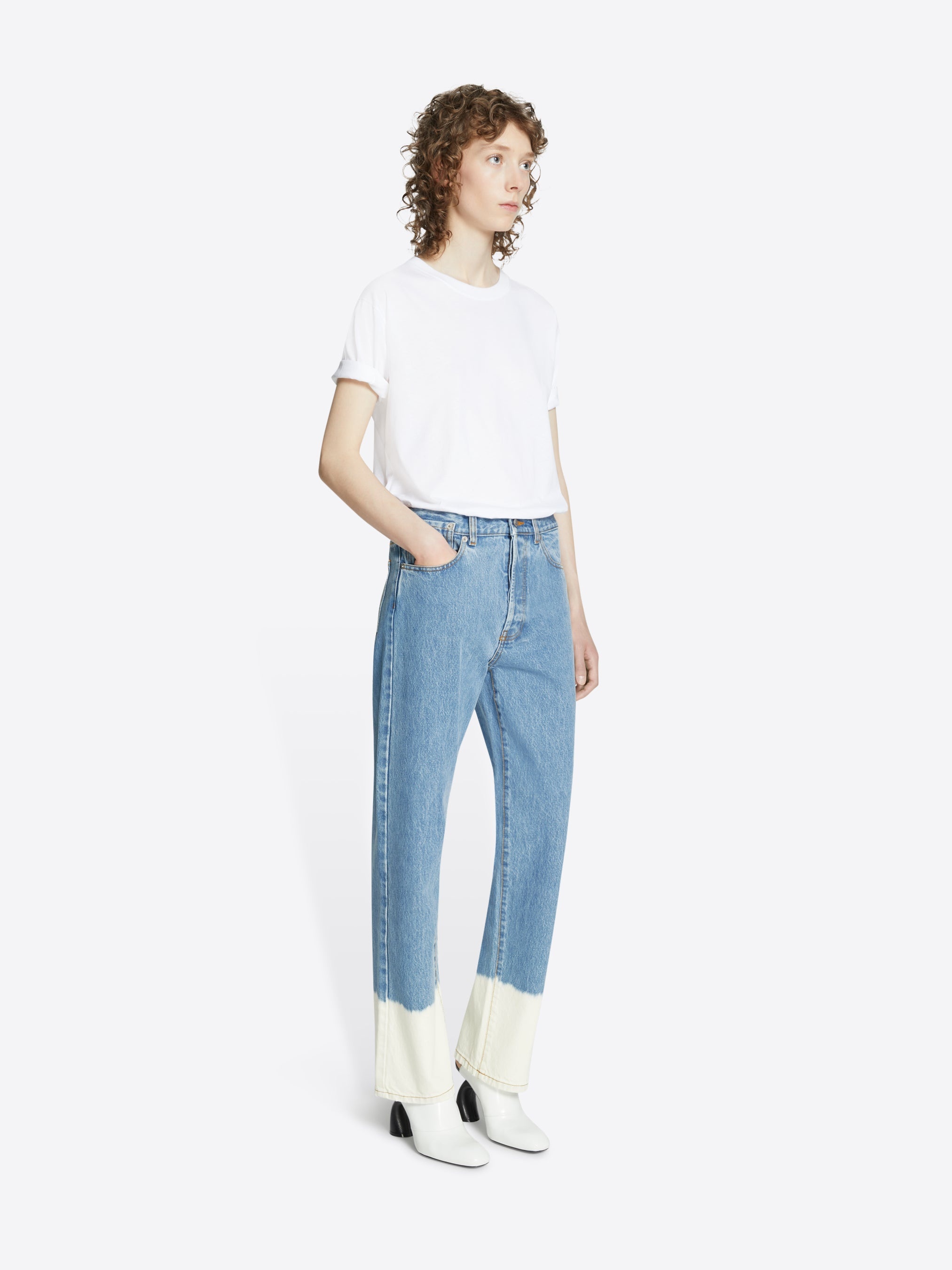 STRAIGHT BLEACH JEANS - 3