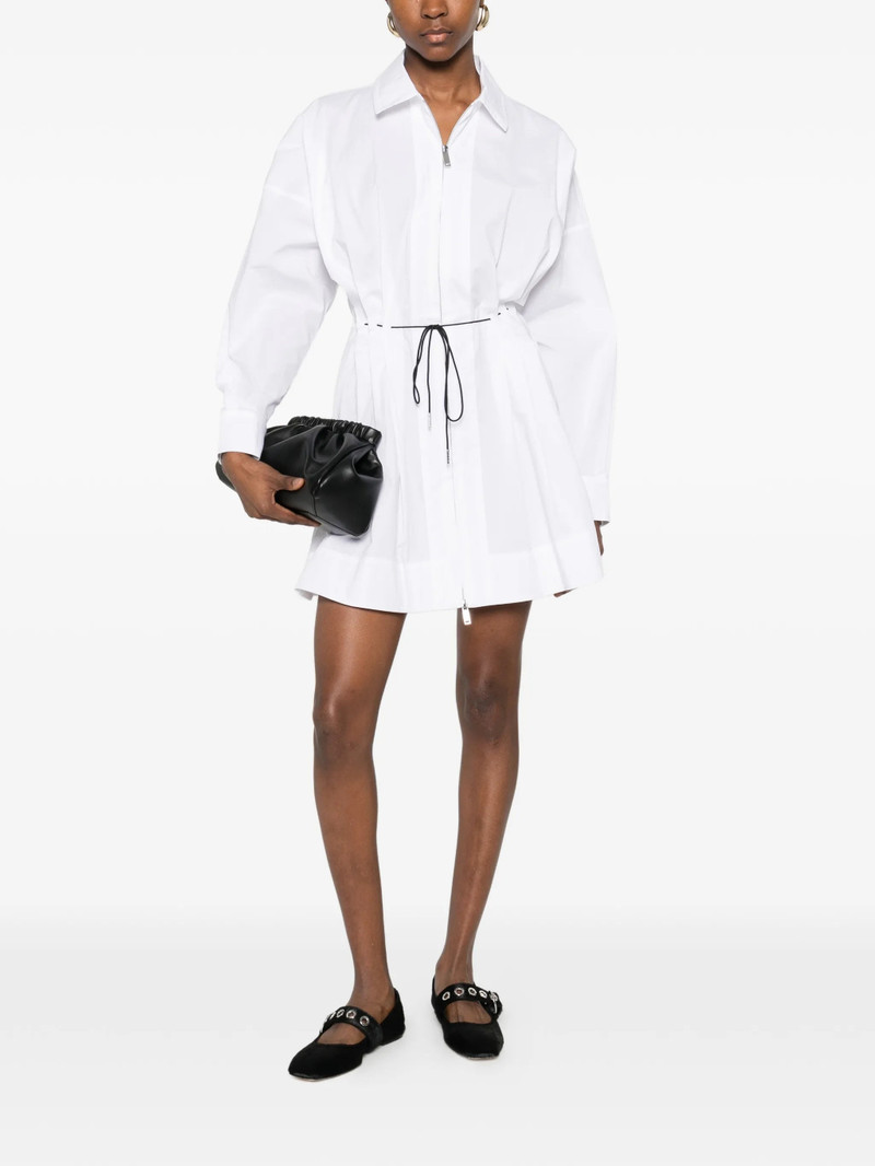 STAUD Staud Zip Drawstring Mini Dress outlook