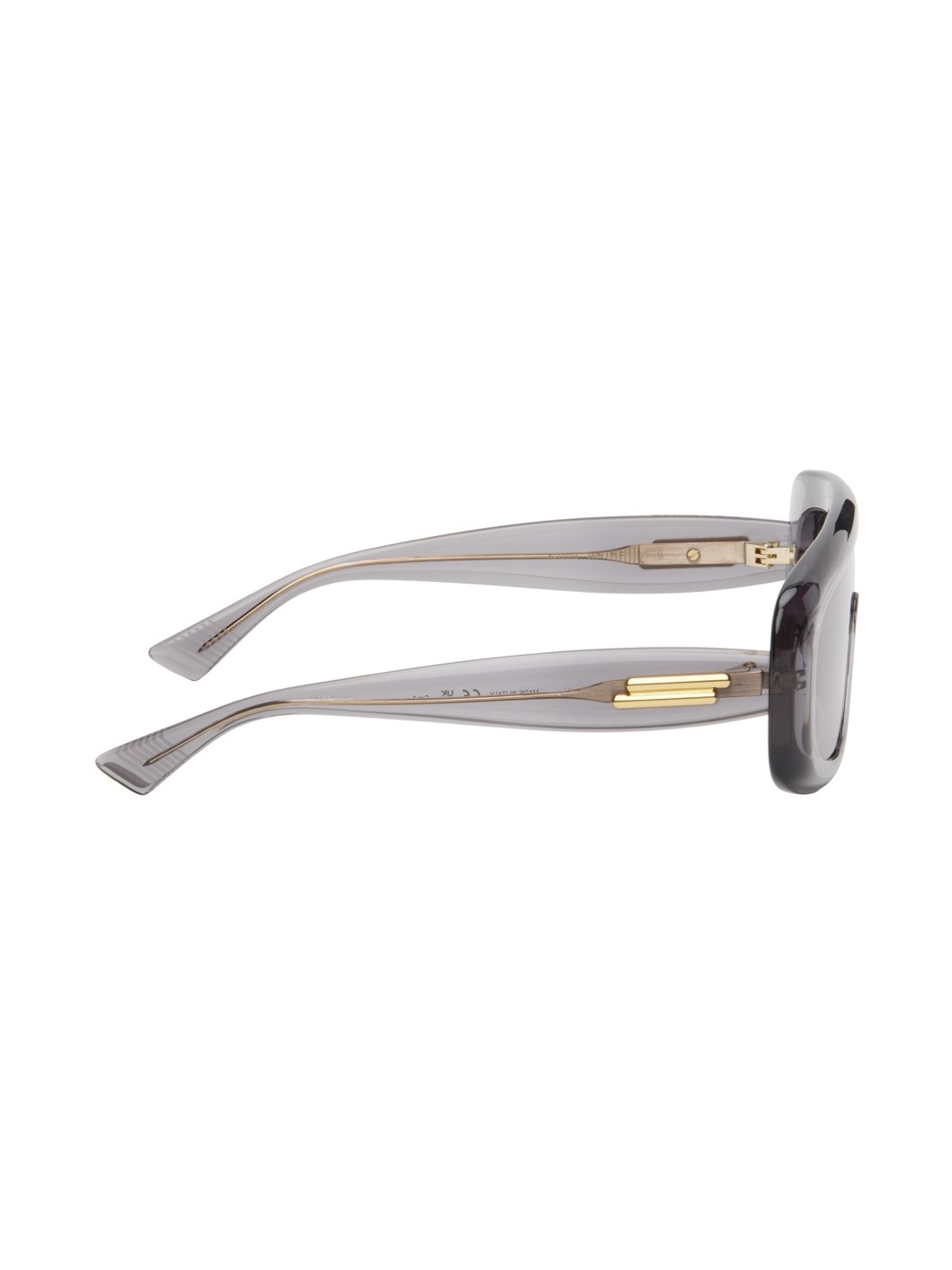 Gray Bombe Shield Sunglasses - 2