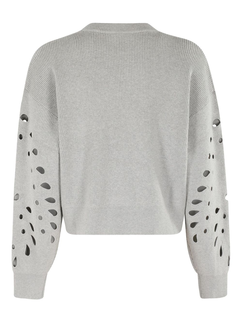 cut-out detail sweater - 2