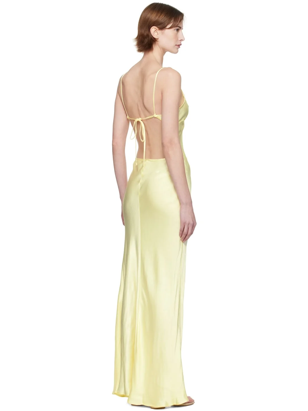 fitted lace wedding dress Cedar City Maxi (Ice Yellow) main image 1