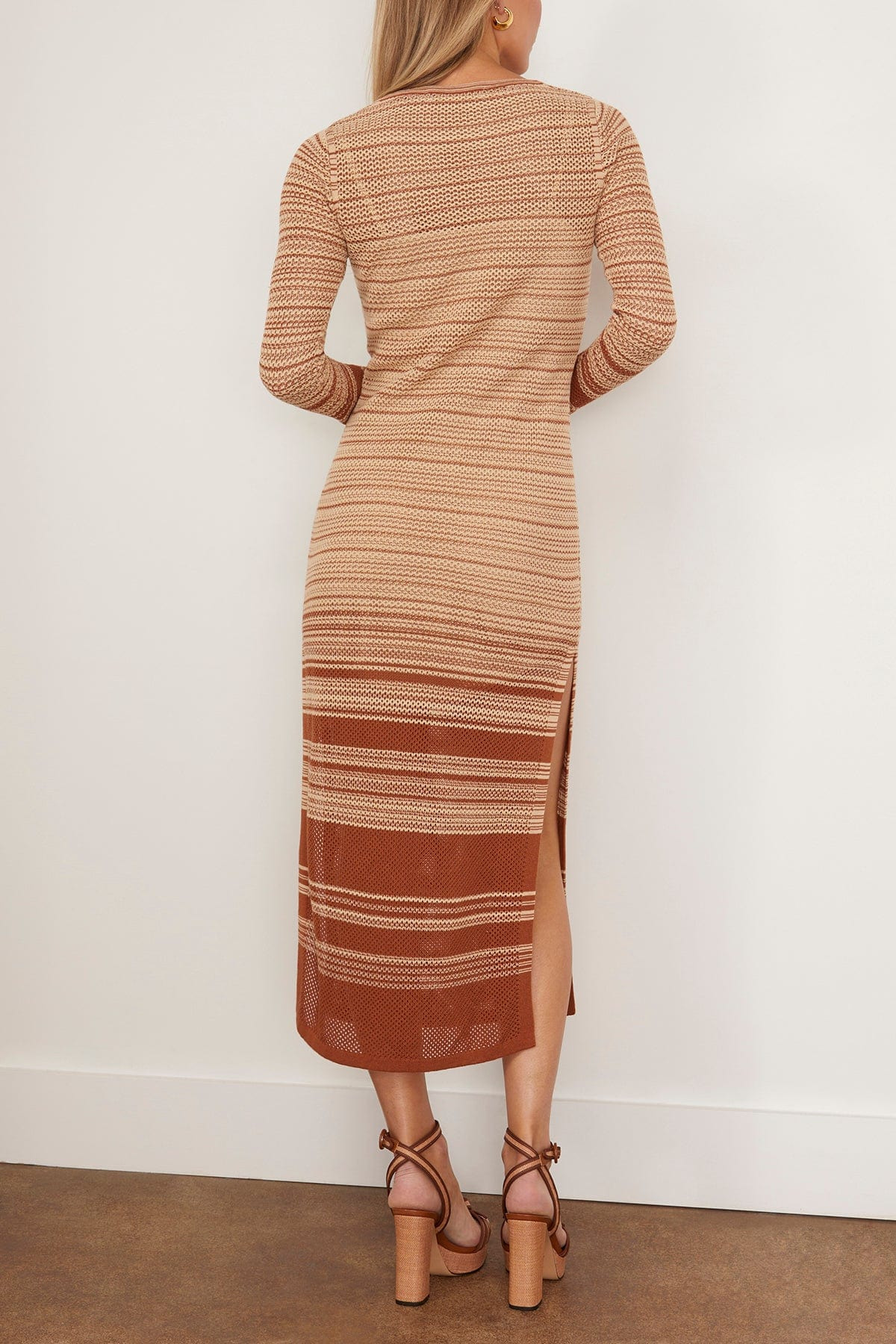 Elly Dress in Biscuit - 4