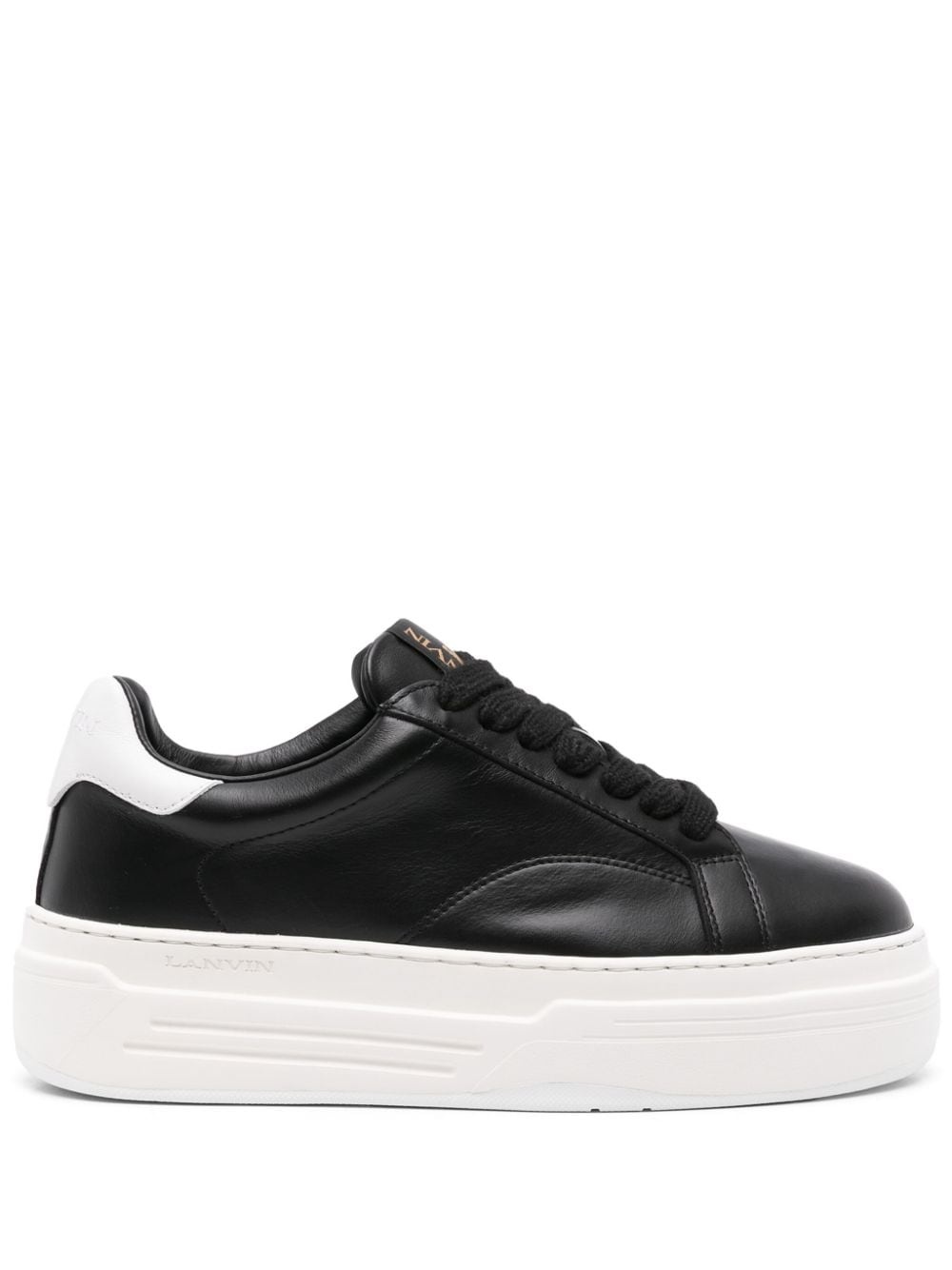 DDB0 leather flatform sneakers - 1