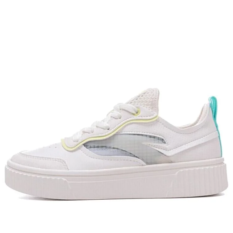 (WMNS) ANTA Life Series Sneakers 'White Green' 122038063-1 - 1