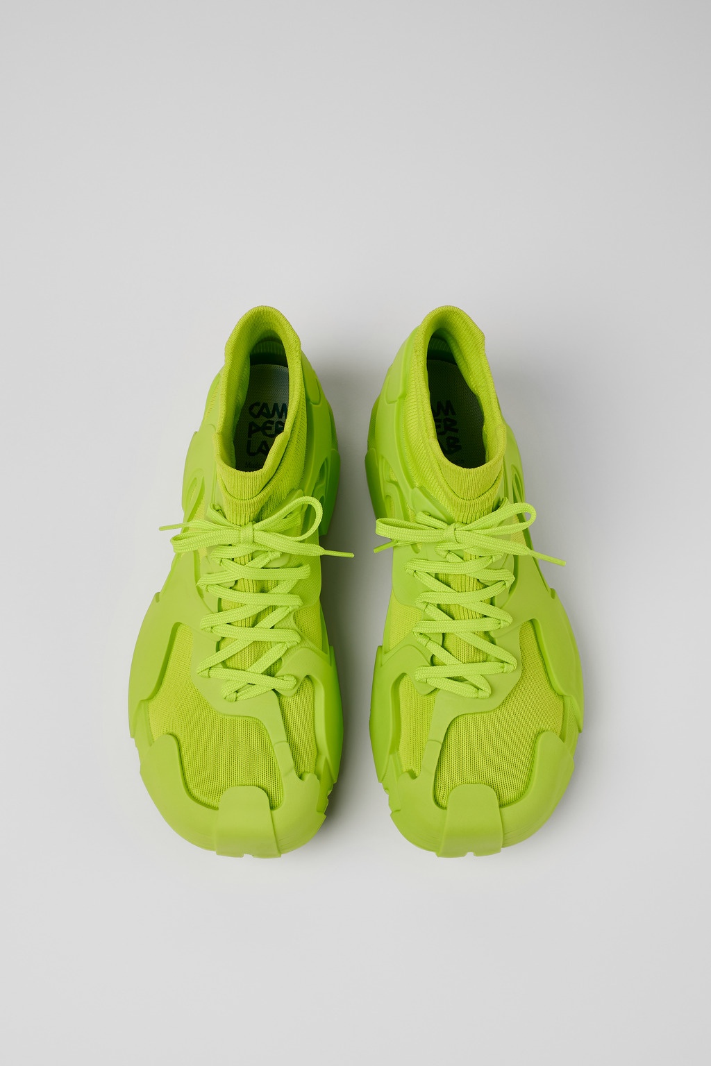 Green Synthetic Sneaker - 4