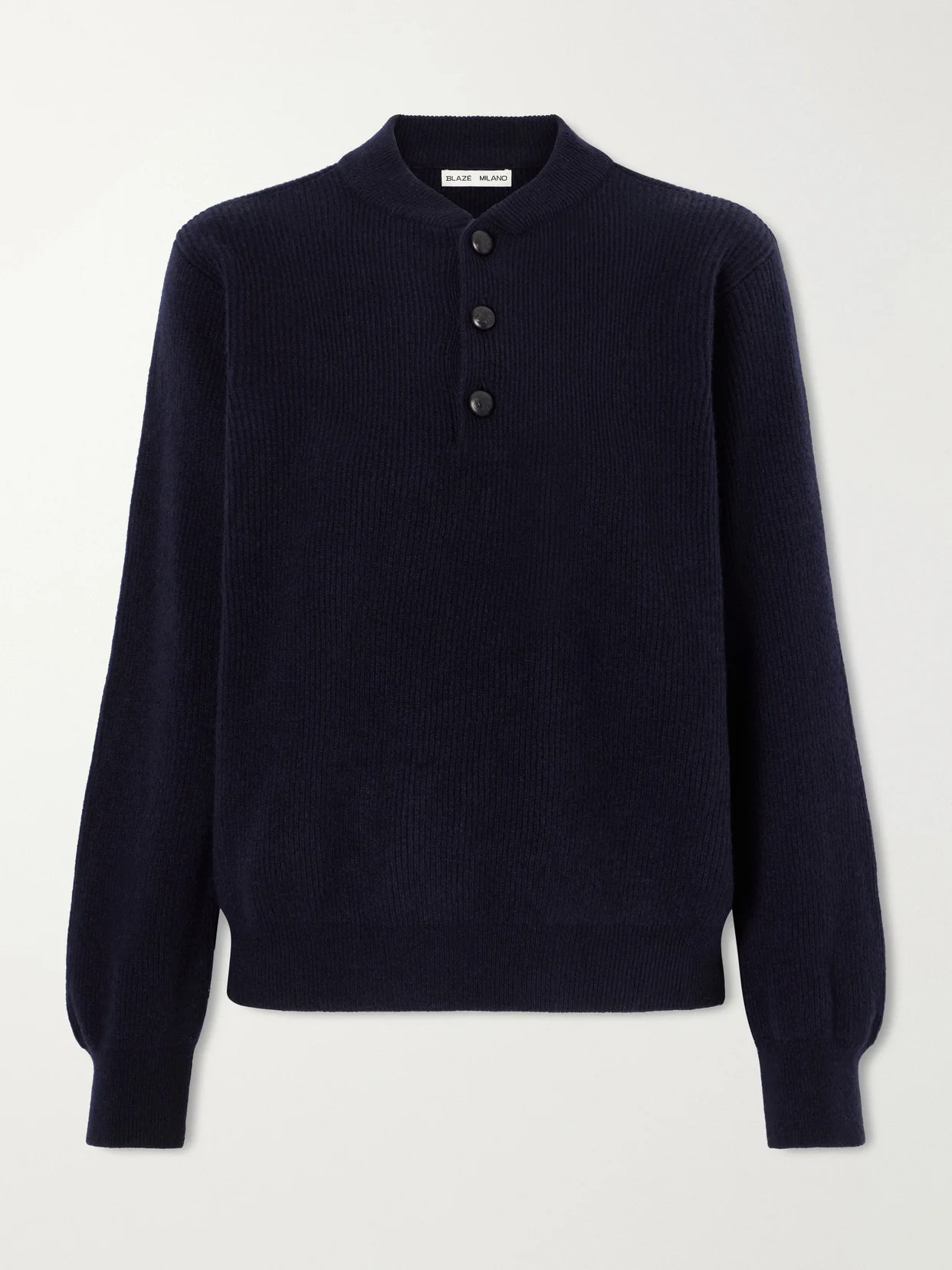 Highland Dorset Ribbed-knit Wool And Cashmere-blend Sweater - 1