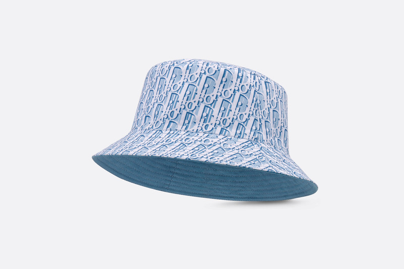Reversible Dior Oblique Bucket Hat 8