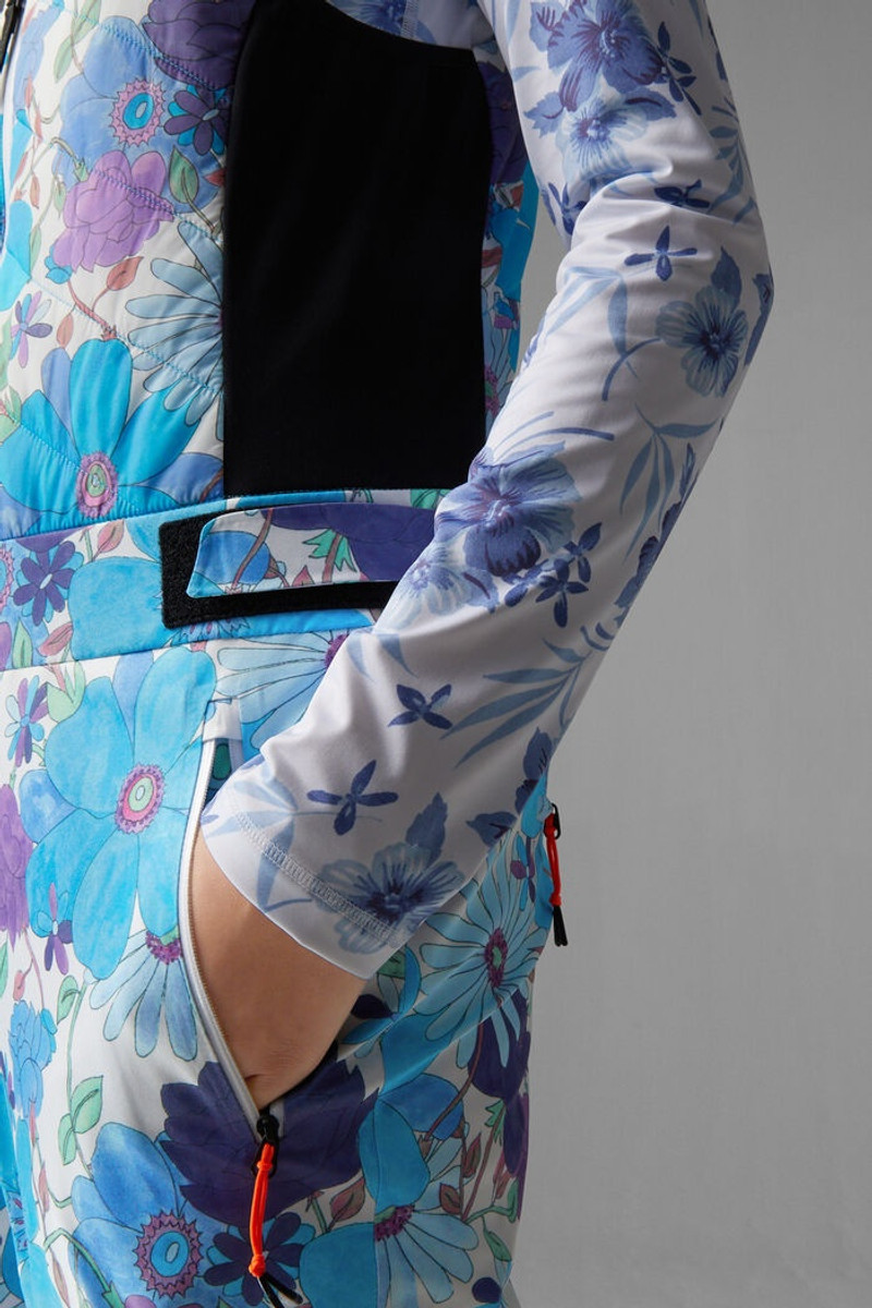 Ivie Bib pants in Blue/violet 4