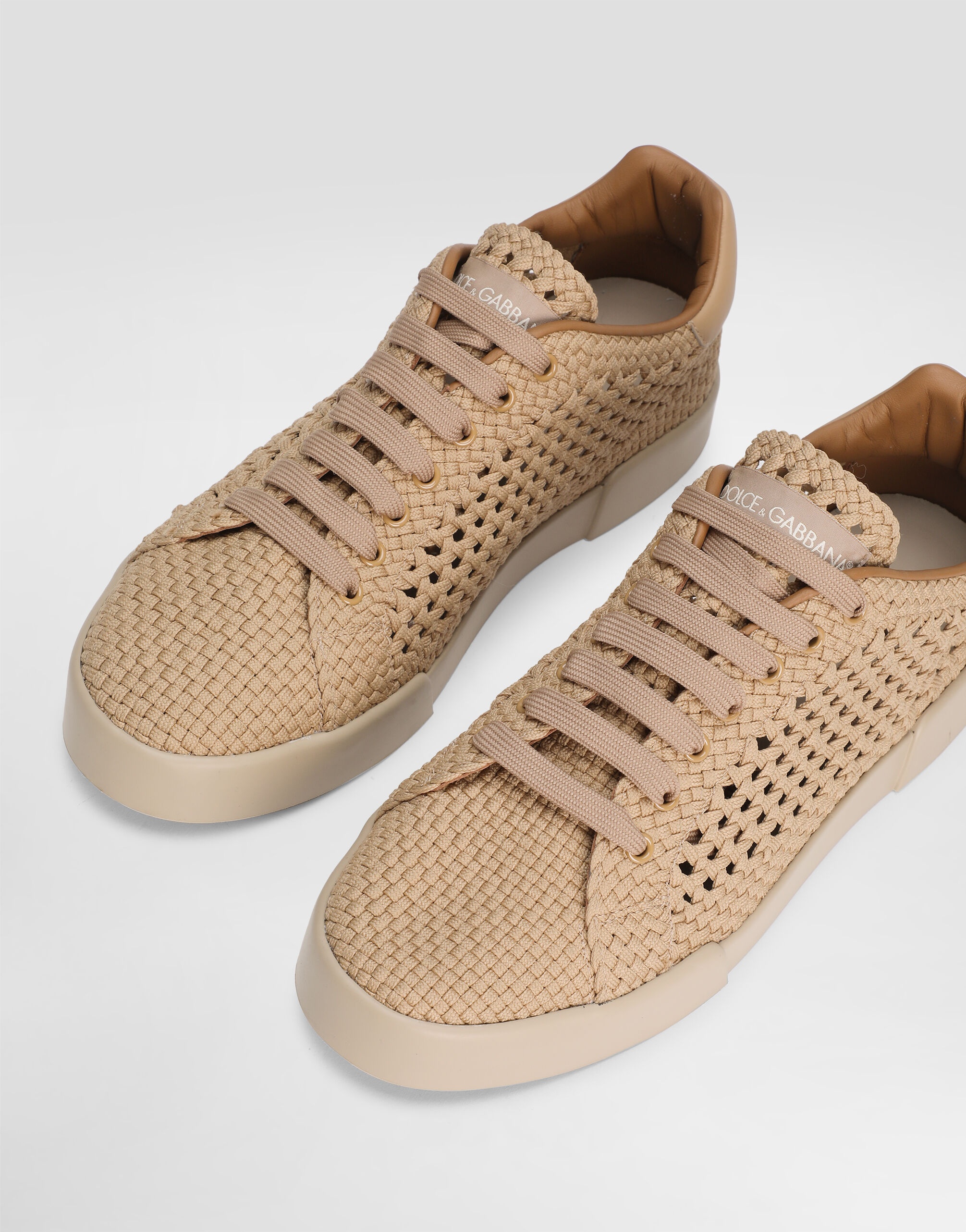 Portofino light strobel sneakers in fabric - 4