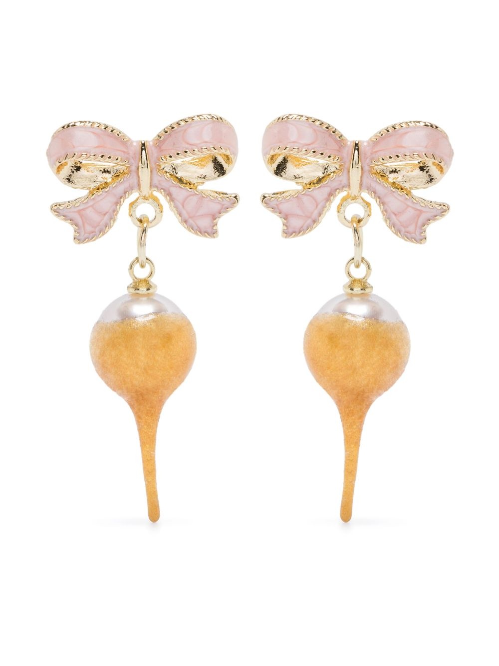 Bow Pearl earrings - 1