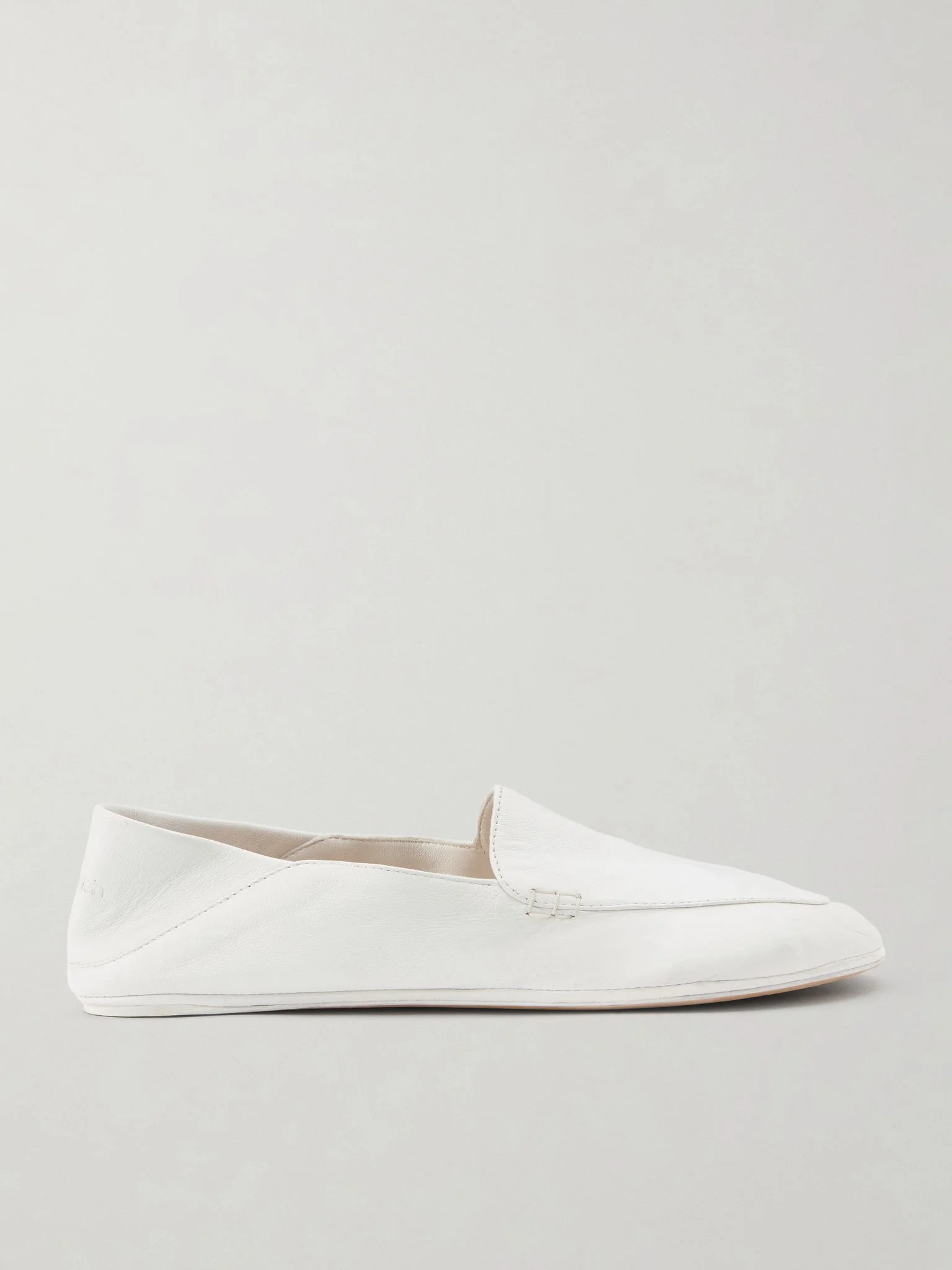 Vela leather loafers White - 1
