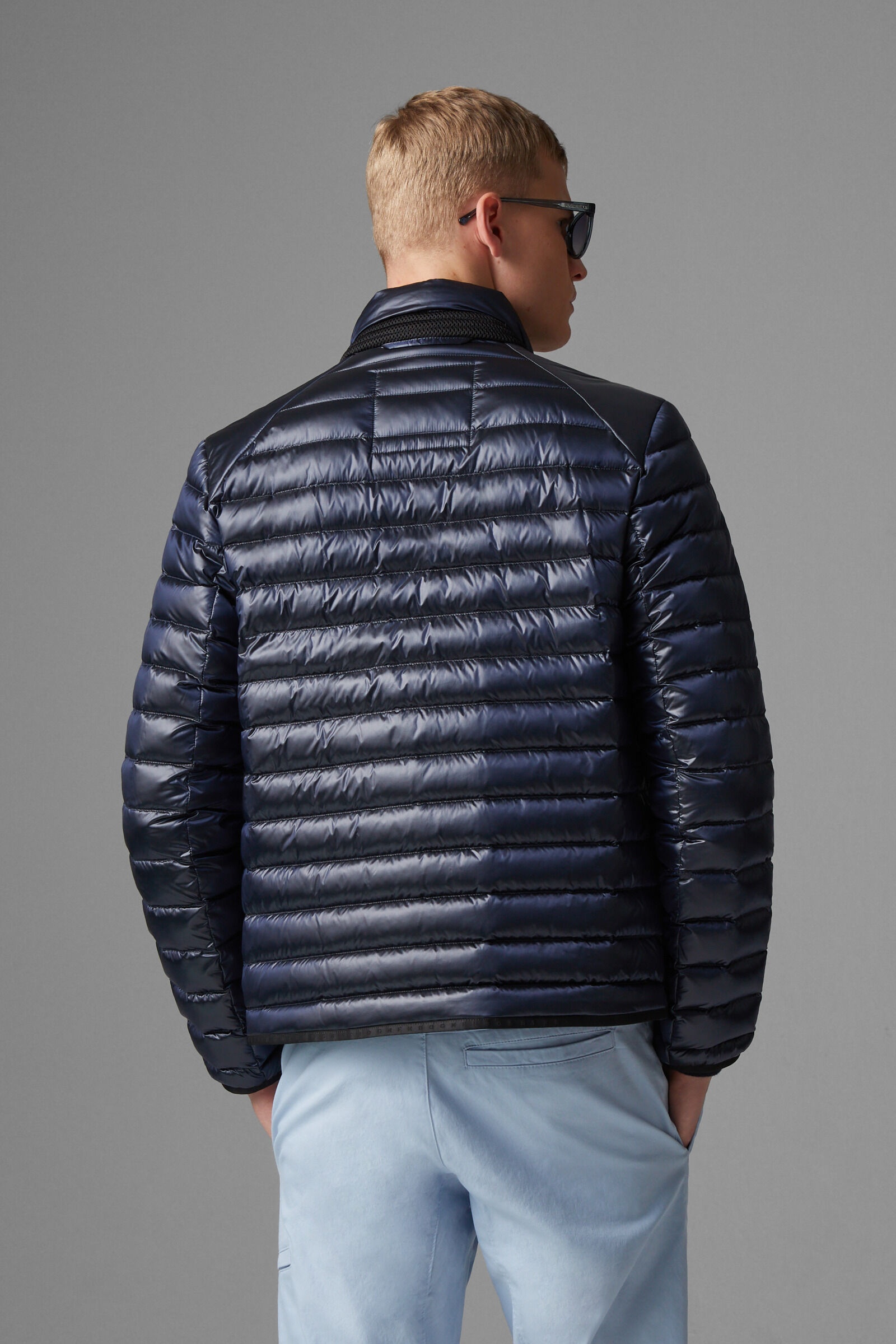 Liman lightweight down jacket in Dark blue - 3