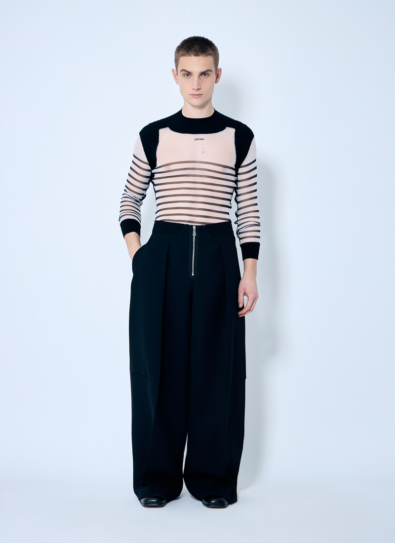 Jean Paul Gaultier Crepe Bonded Pants outlook