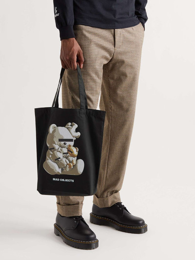 UNDERCOVER + Densuke28 Printed Cotton-Canvas Tote Bag outlook