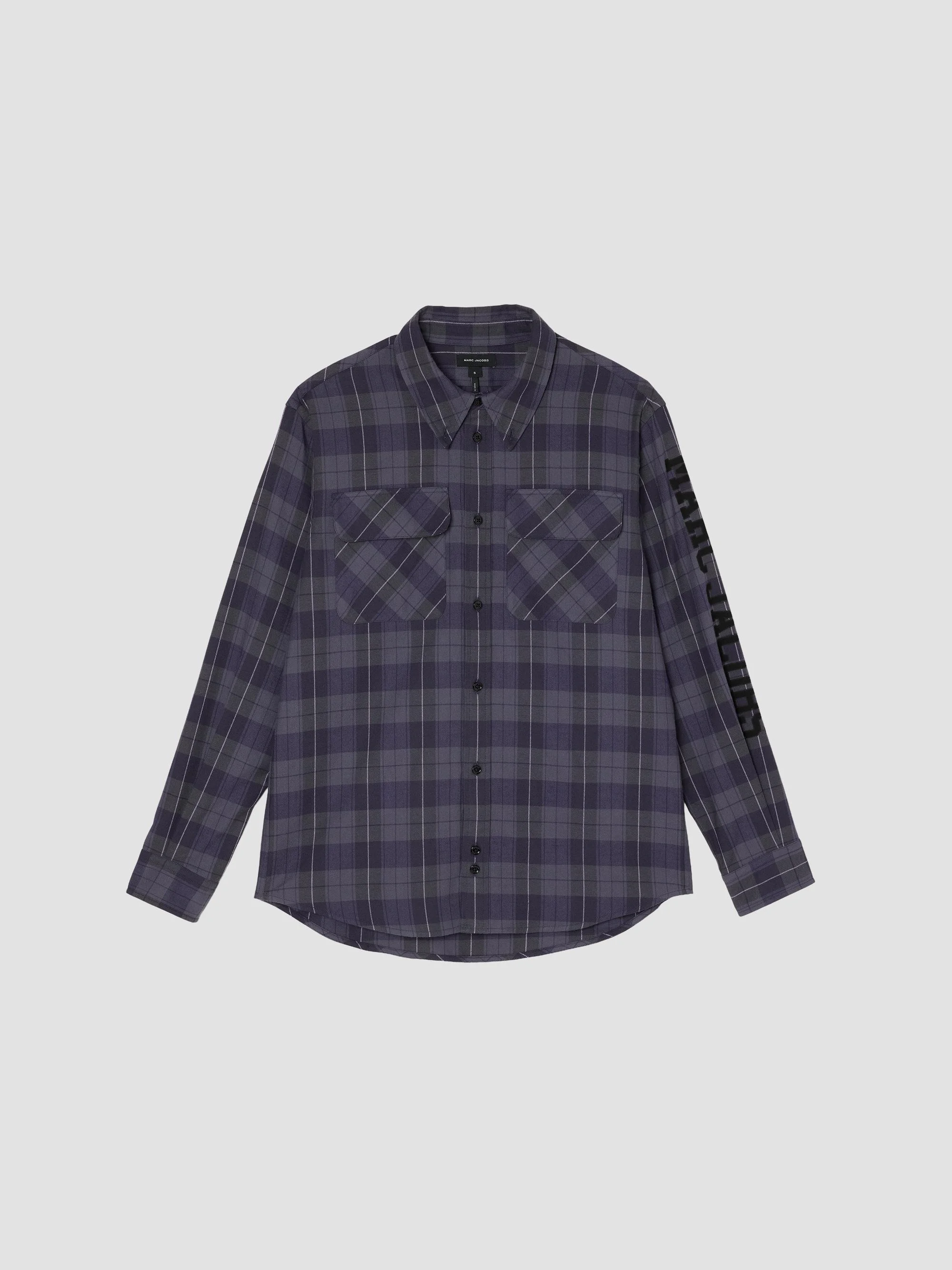 Women's Plaid Flannel Shirt - Purple Multi - 1