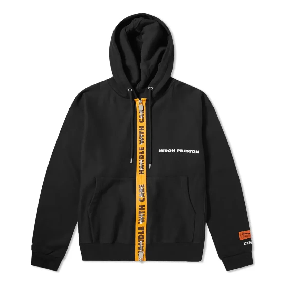 HERON PRESTON Handle Zip Hoody Jacket 'Black Orange' HMBE001F187090121019 - 1