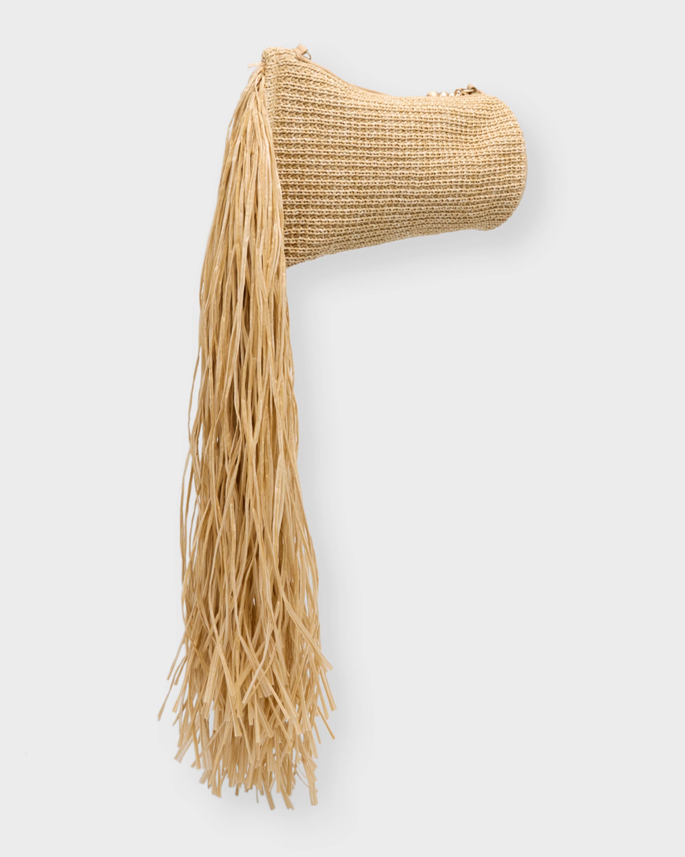 Viera Tassel Fringe Clutch Bag - 4