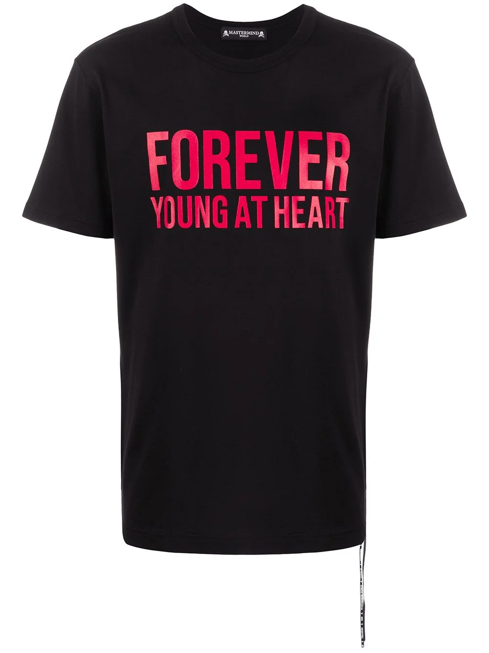 slogan print T-shirt - 1